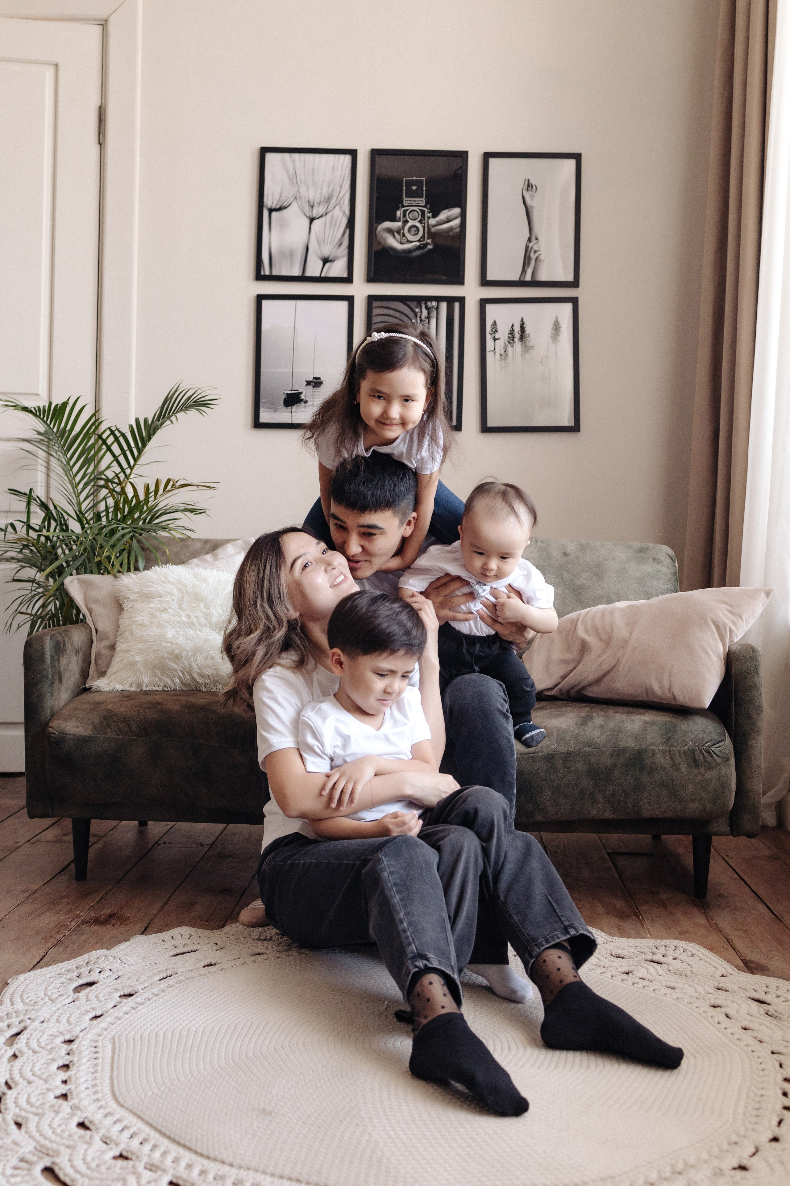 Семья Кожахметовых. Репортажный и портретный фотограф в Астана