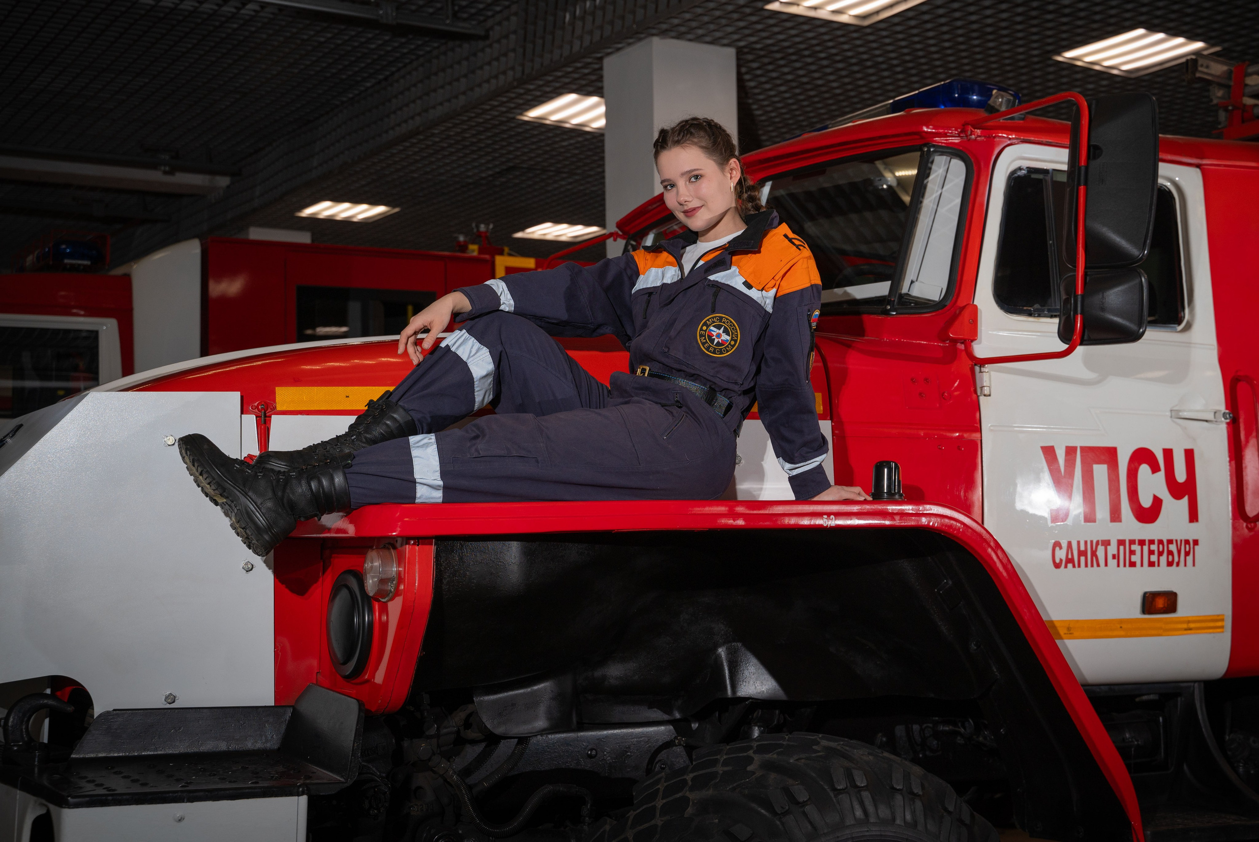 Девочки МЧС. г. Санкт-Петербург. Vadim Nevenglovskii Фотограф в разных жанрах