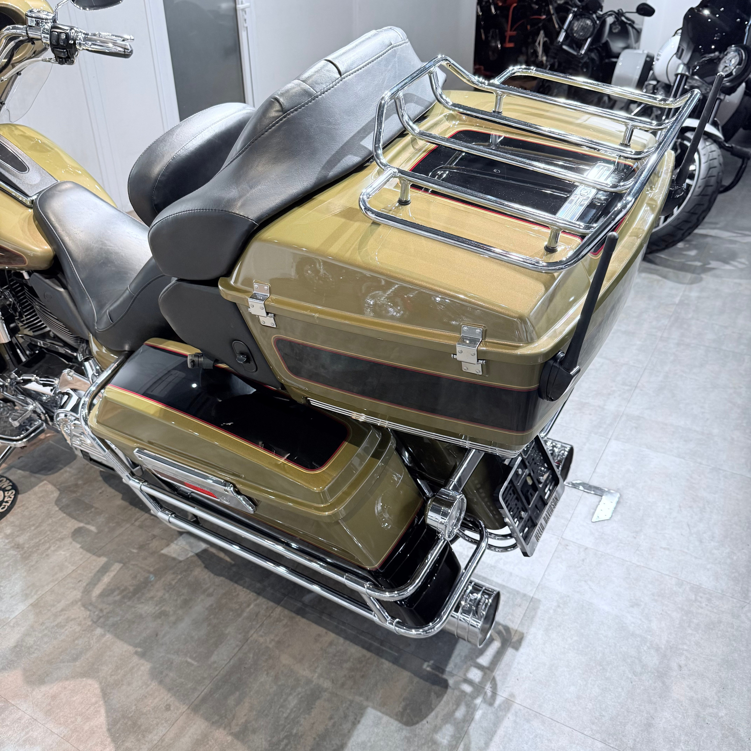 Мотоциклы Harley-Davidson 2007 Electra Glidе Ultrа Gоld Olive (Touring) — купить мотоцикл. Hello Davidson, Москва. Только хорошие мотоциклы…