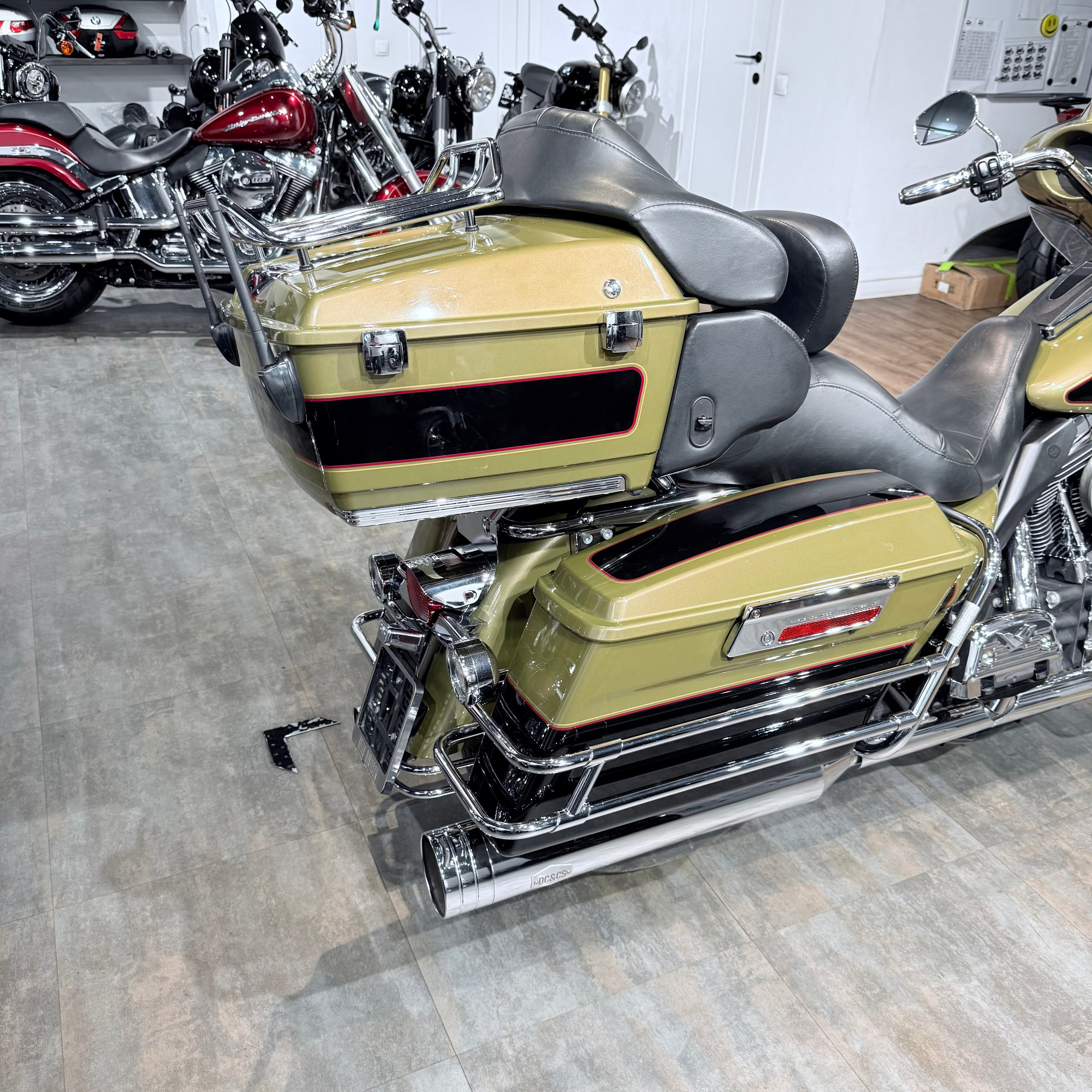 Мотоциклы Harley-Davidson 2007 Electra Glidе Ultrа Gоld Olive (Touring) — купить мотоцикл. Hello Davidson, Москва. Только хорошие мотоциклы…