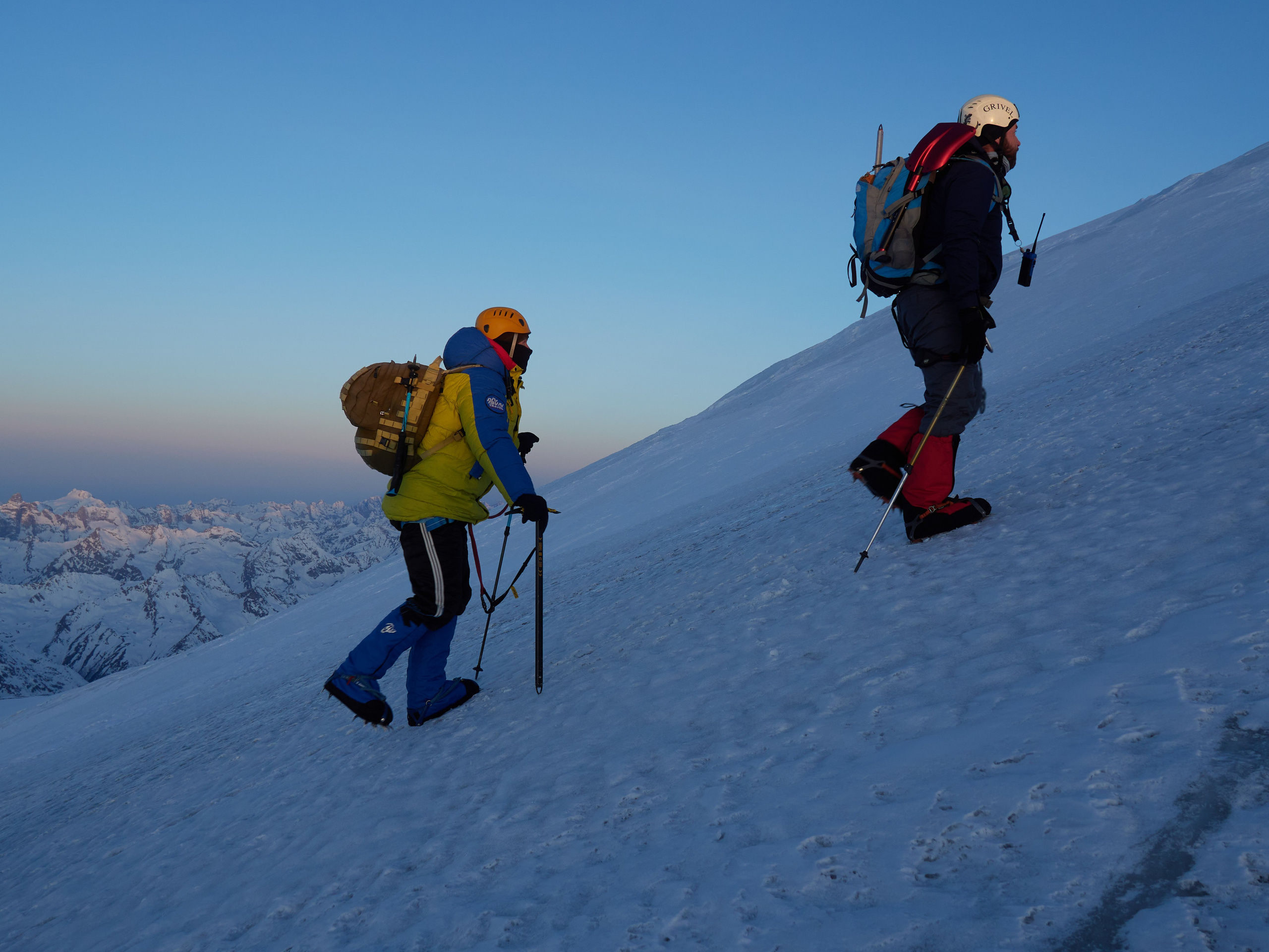 Фотограф на Эльбрусе