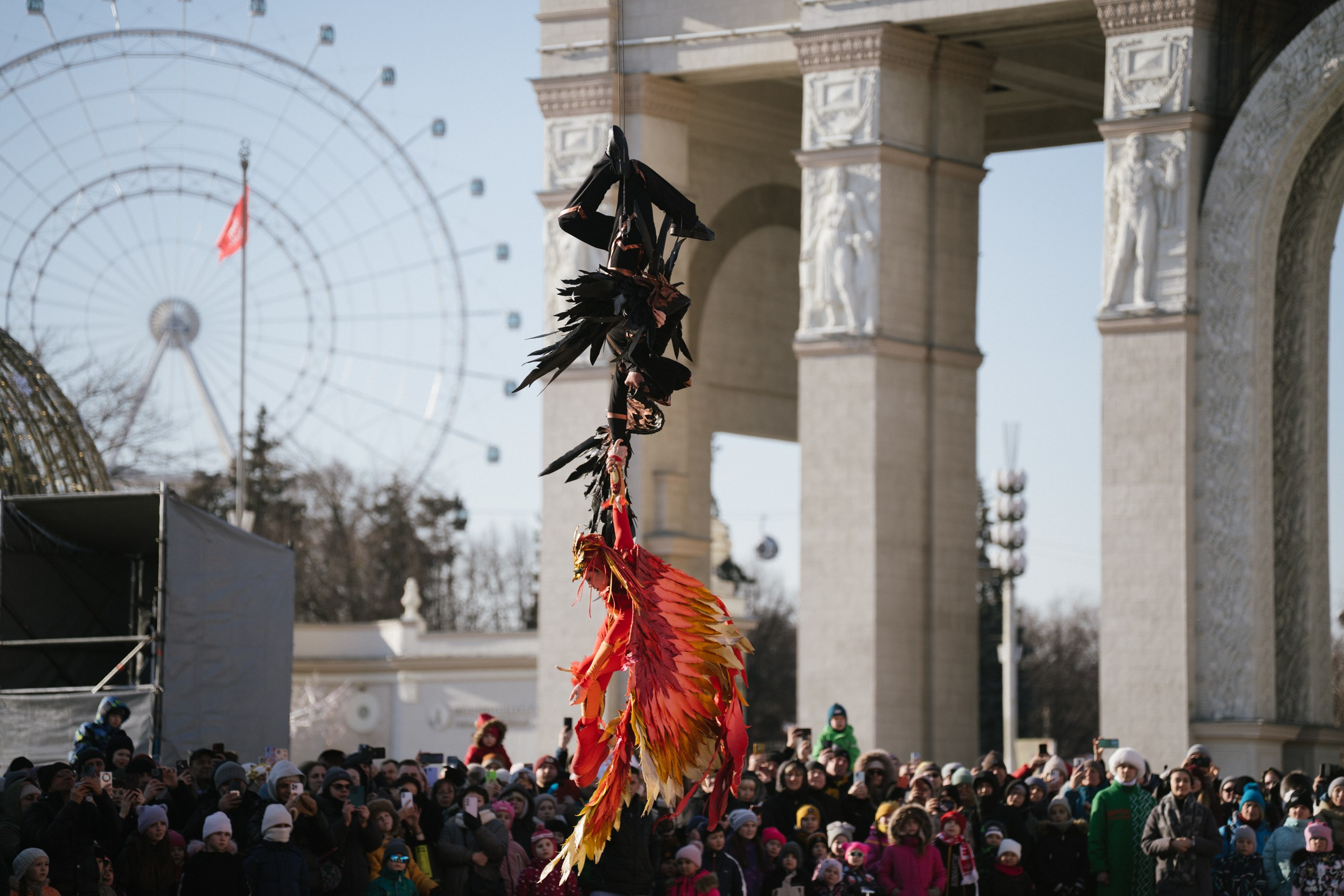 Проект «Зима в Москве» ВДНХ. Фотограф Алекс Висэро
