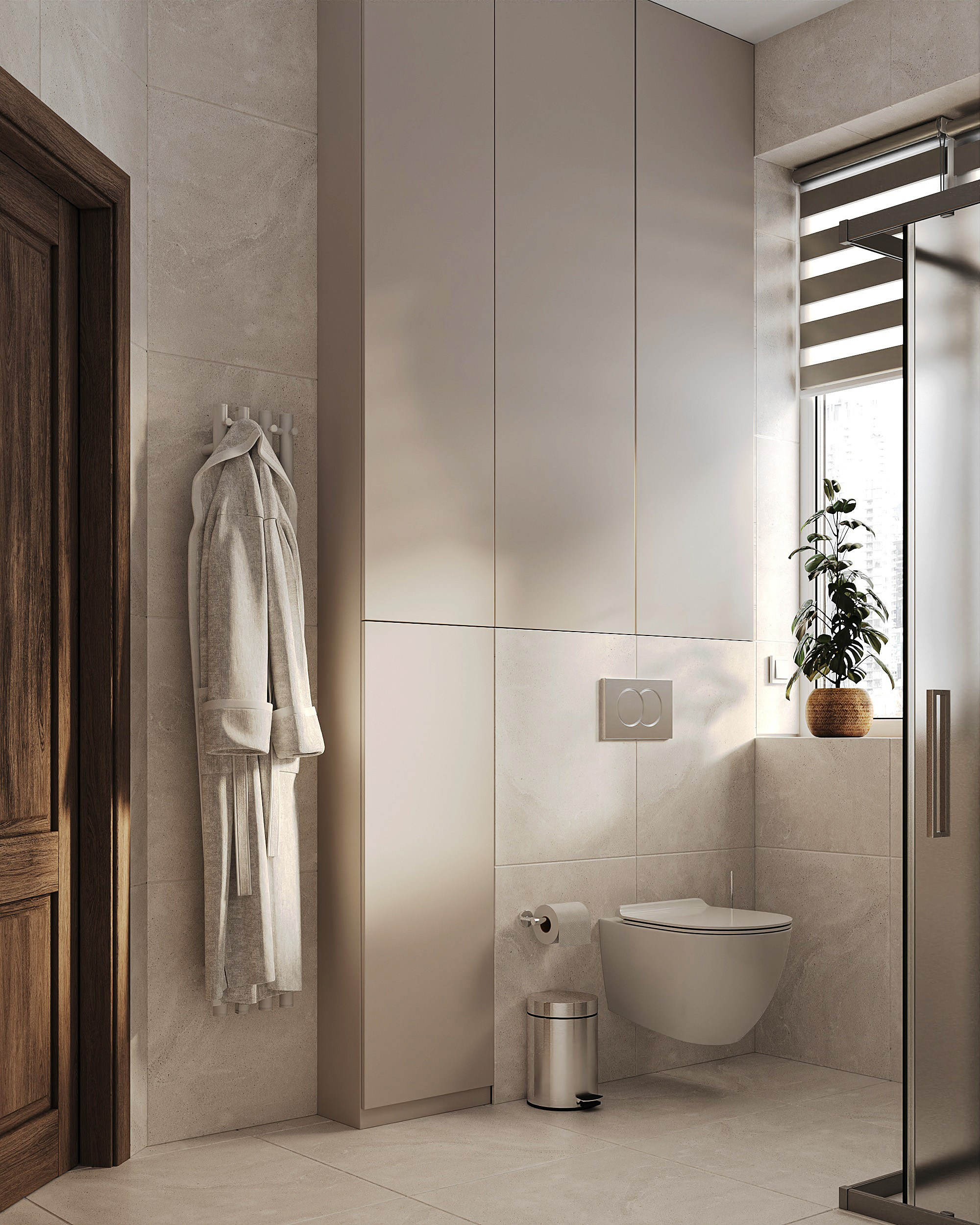 Светлый просторный СУ