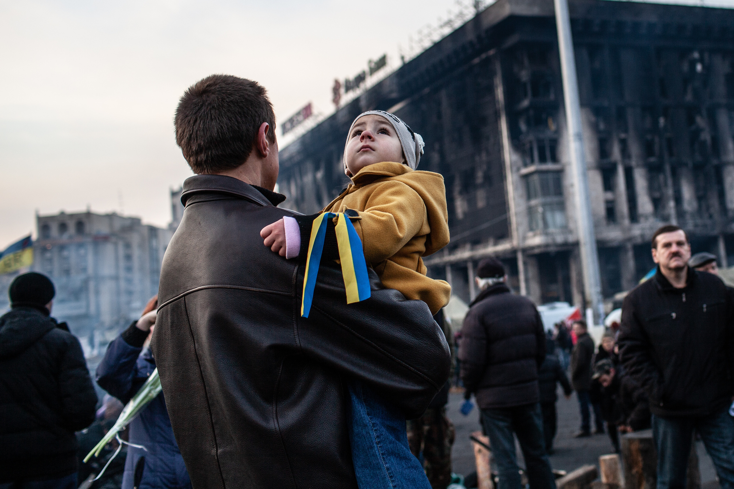 Киев после революции. Фотограф Роман Демьяненко