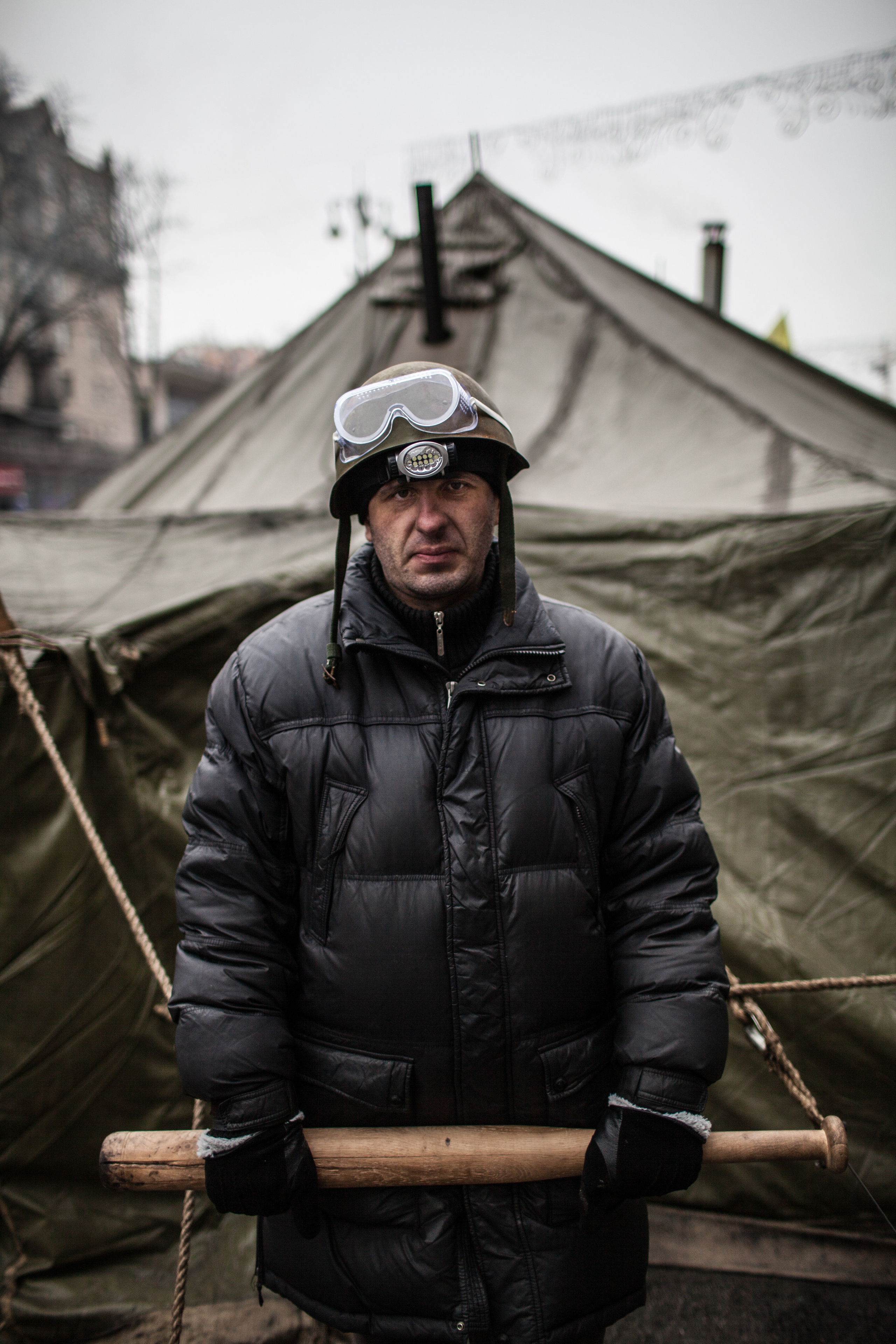 Самооборона Майдана. Фотограф Роман Демьяненко