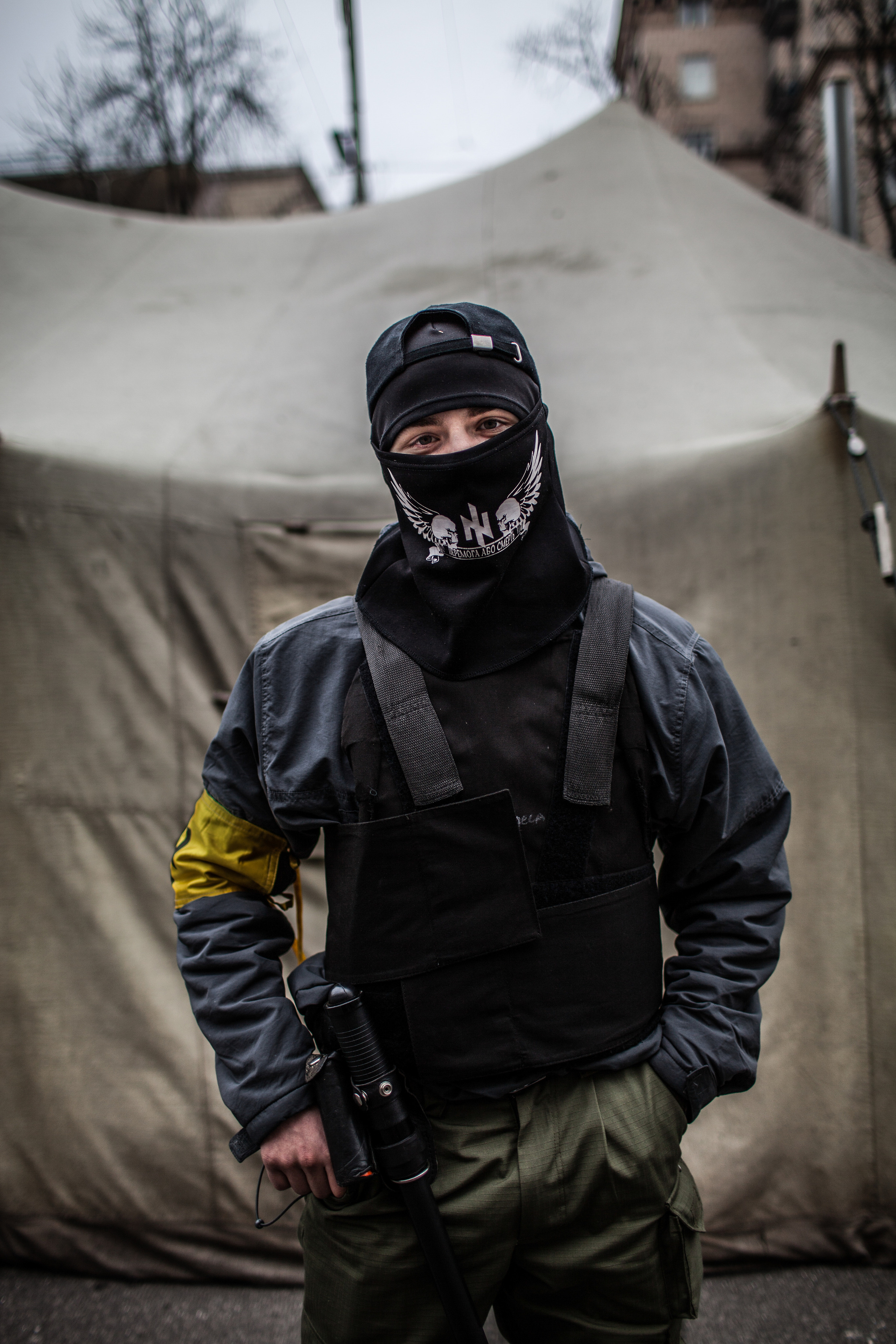 Самооборона Майдана. Фотограф Роман Демьяненко