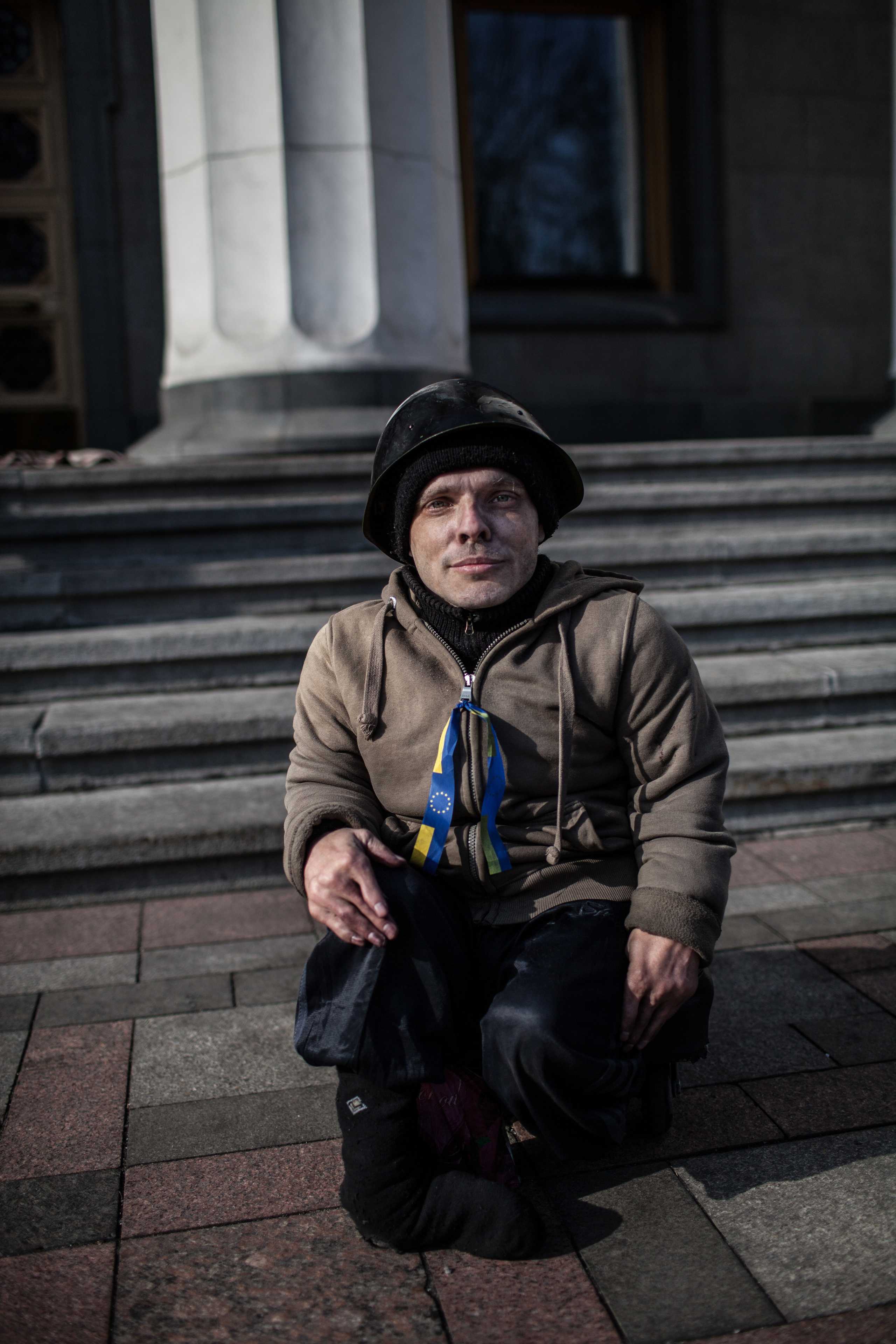 Самооборона Майдана. Фотограф Роман Демьяненко