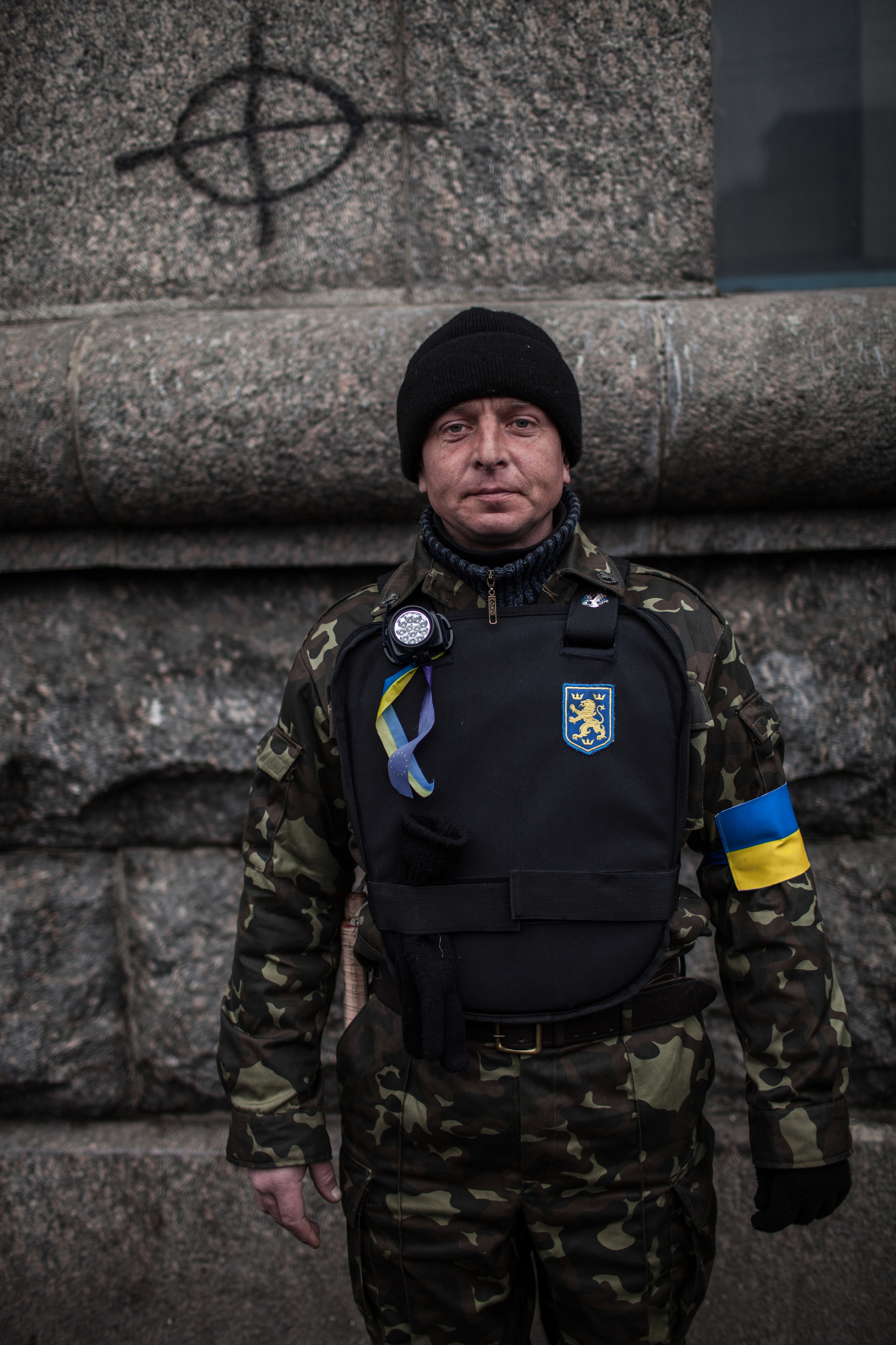 Самооборона Майдана. Фотограф Роман Демьяненко