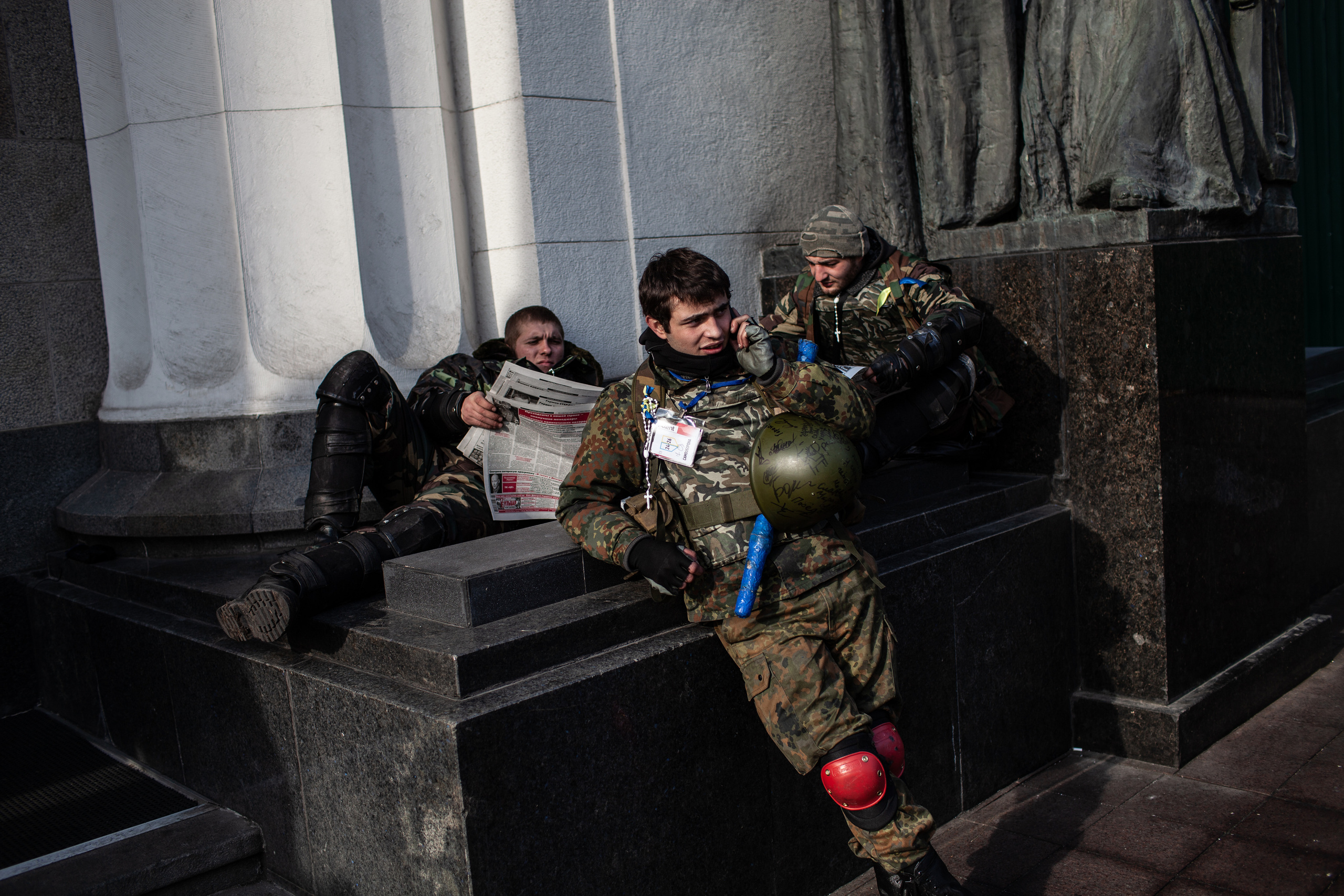 Киев после революции. Фотограф Роман Демьяненко