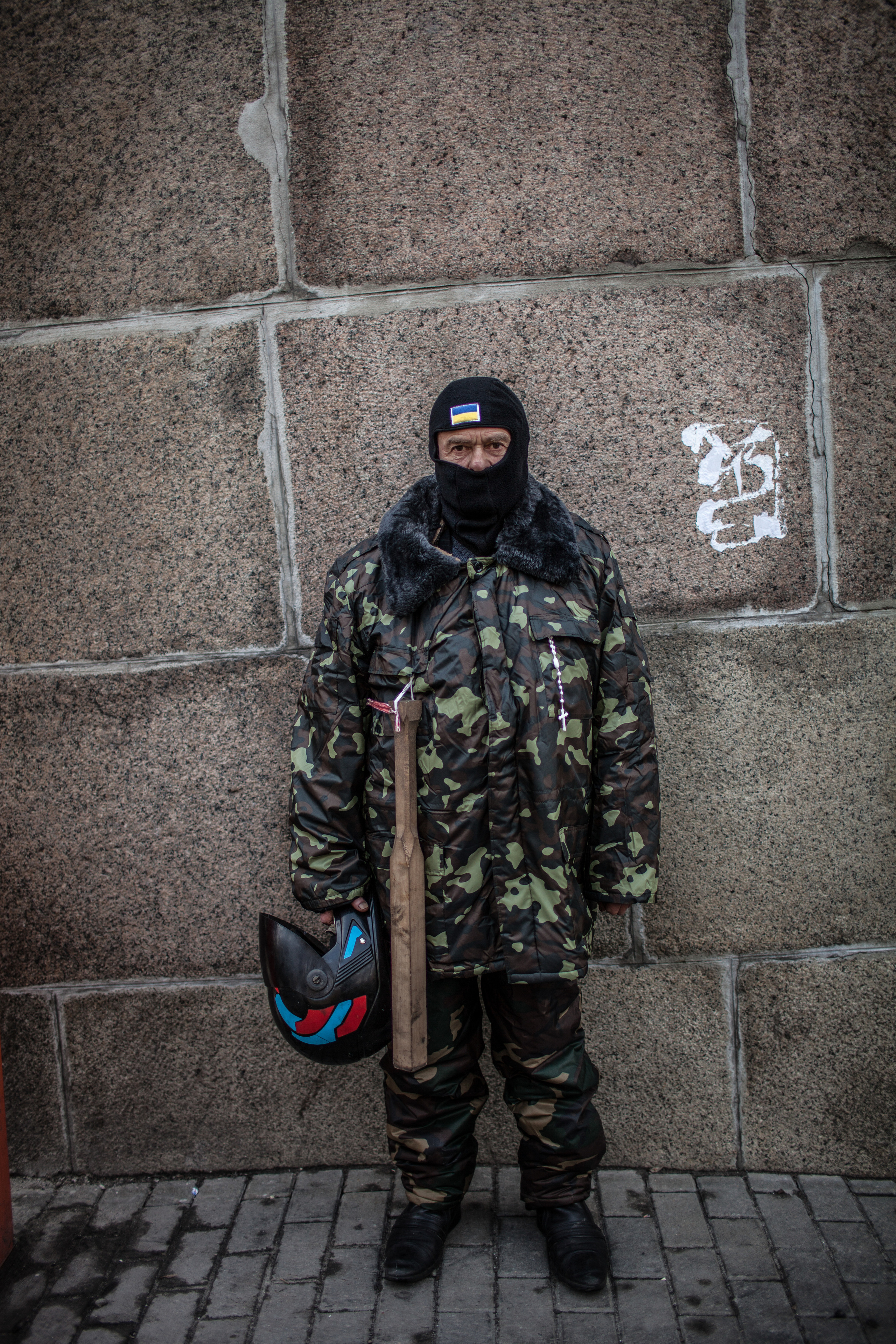 Самооборона Майдана. Фотограф Роман Демьяненко