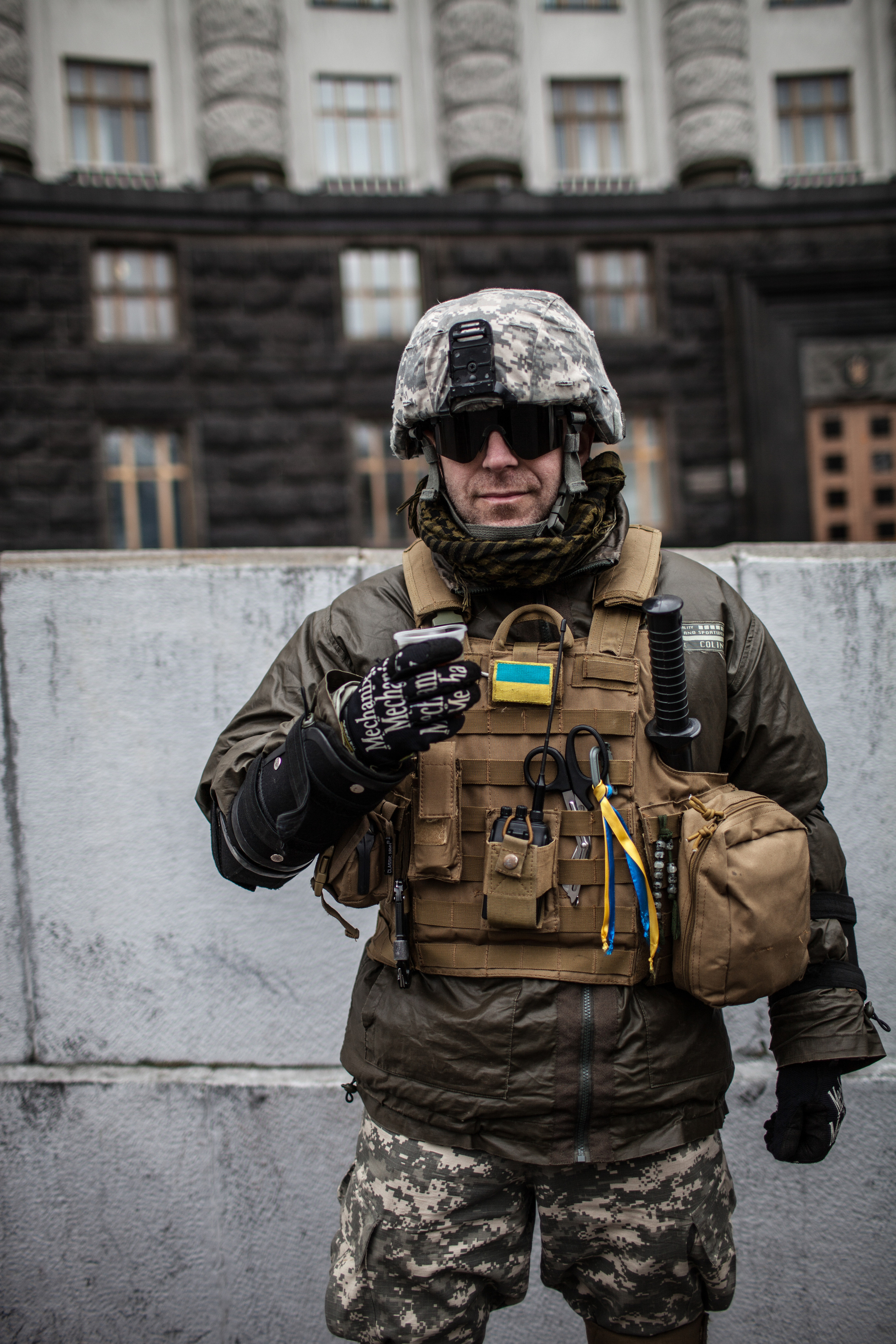 Самооборона Майдана. Фотограф Роман Демьяненко