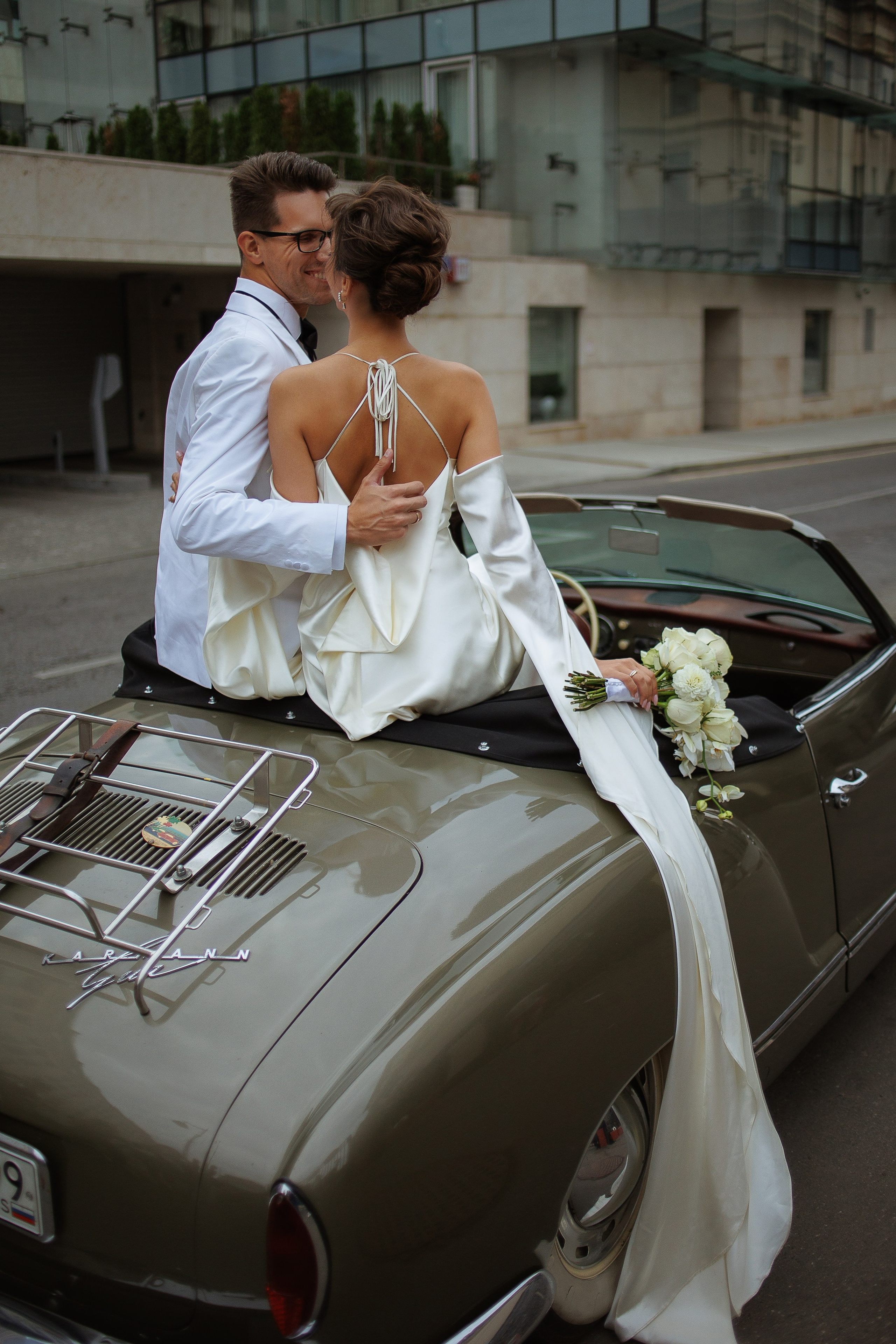 Ретро машина Анна и Владислав. Марковкина КрисТина