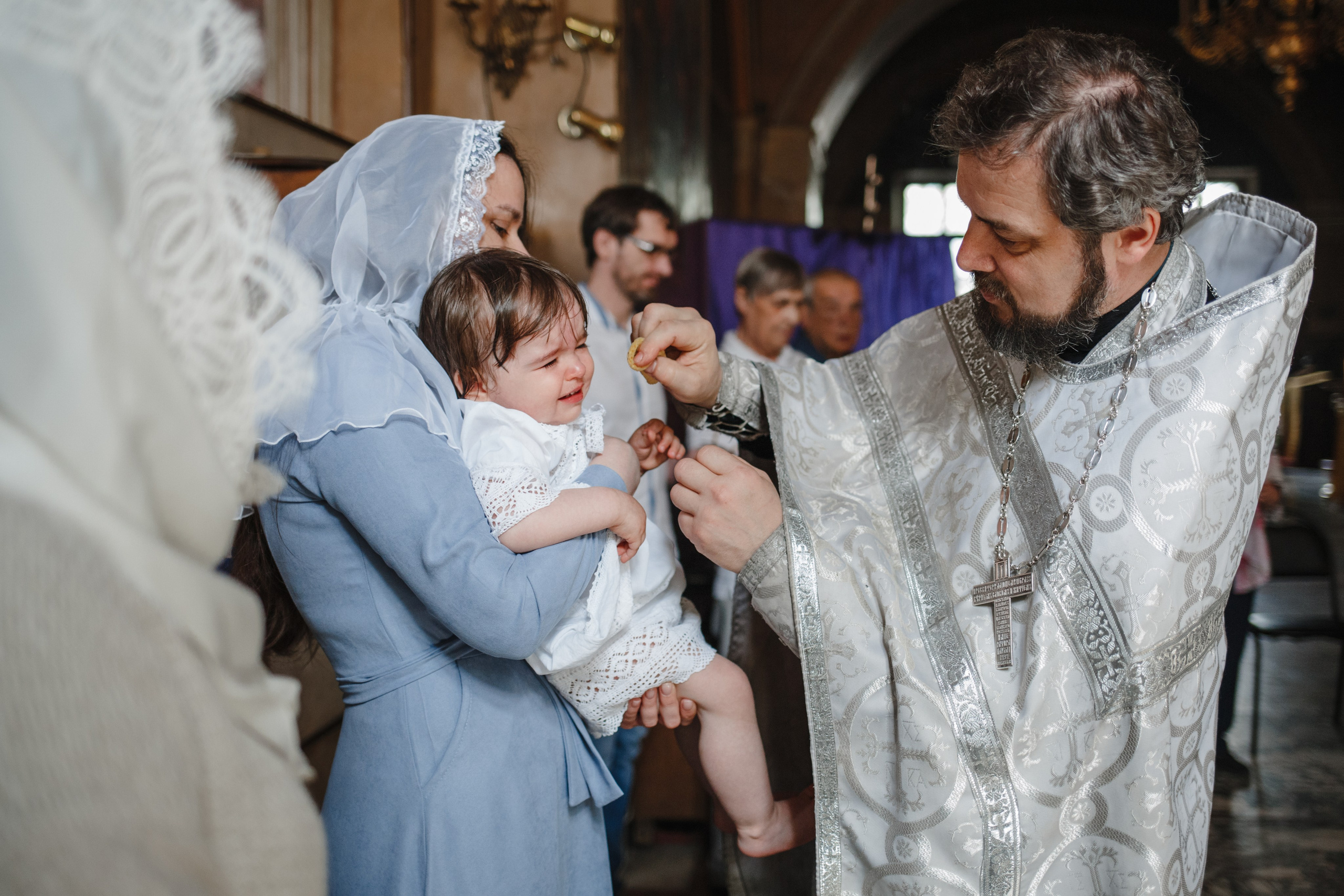 Крещение Валерии. Семейный фотограф Николаева Ольга