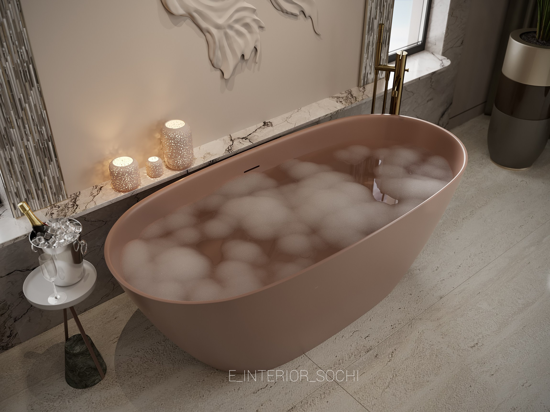 WINGSKY-STONEWOOD. Дизайн интерьера Евгения Тисленко