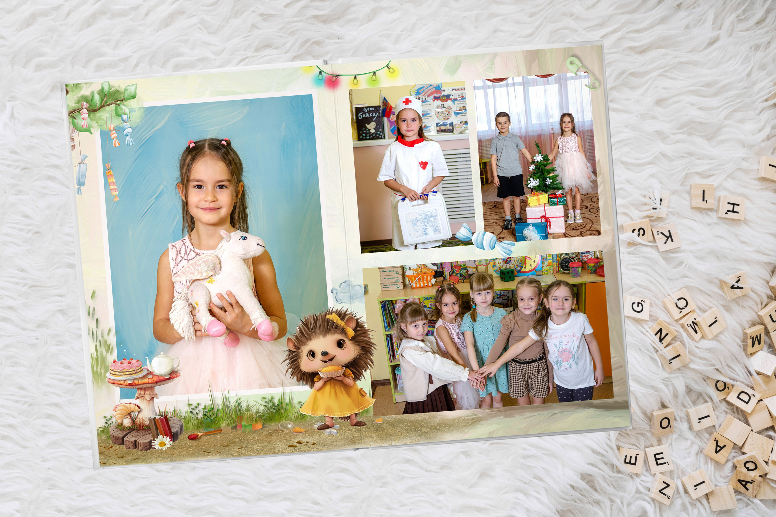 НАШИ РАБОТЫ — ДЕТСКИЙ САД. Фотограф в Шелехове, лучшие выпускные альбомы в Шелехове