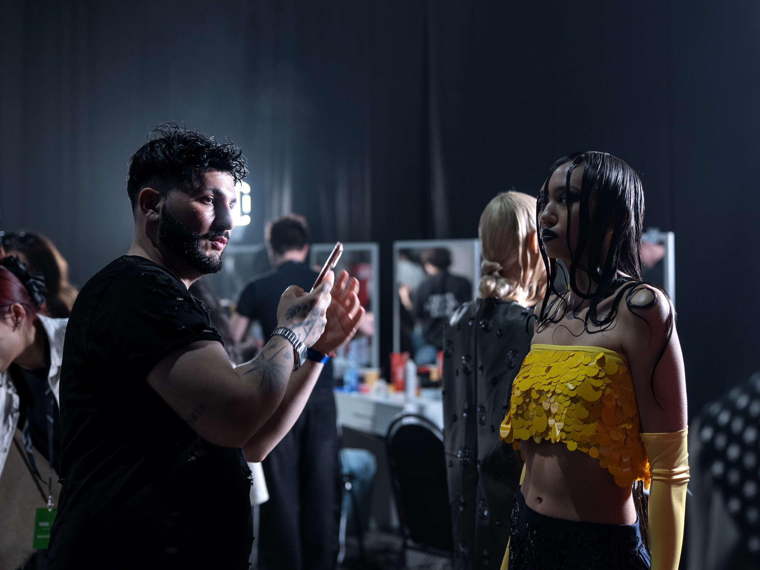 Visa Fashion Week Almaty Pre-Fall 2026 April Backstage Day 2. Сайт Алматинского НЮ АРТ, будуар и фэшн фотографа Дениса Карпенко