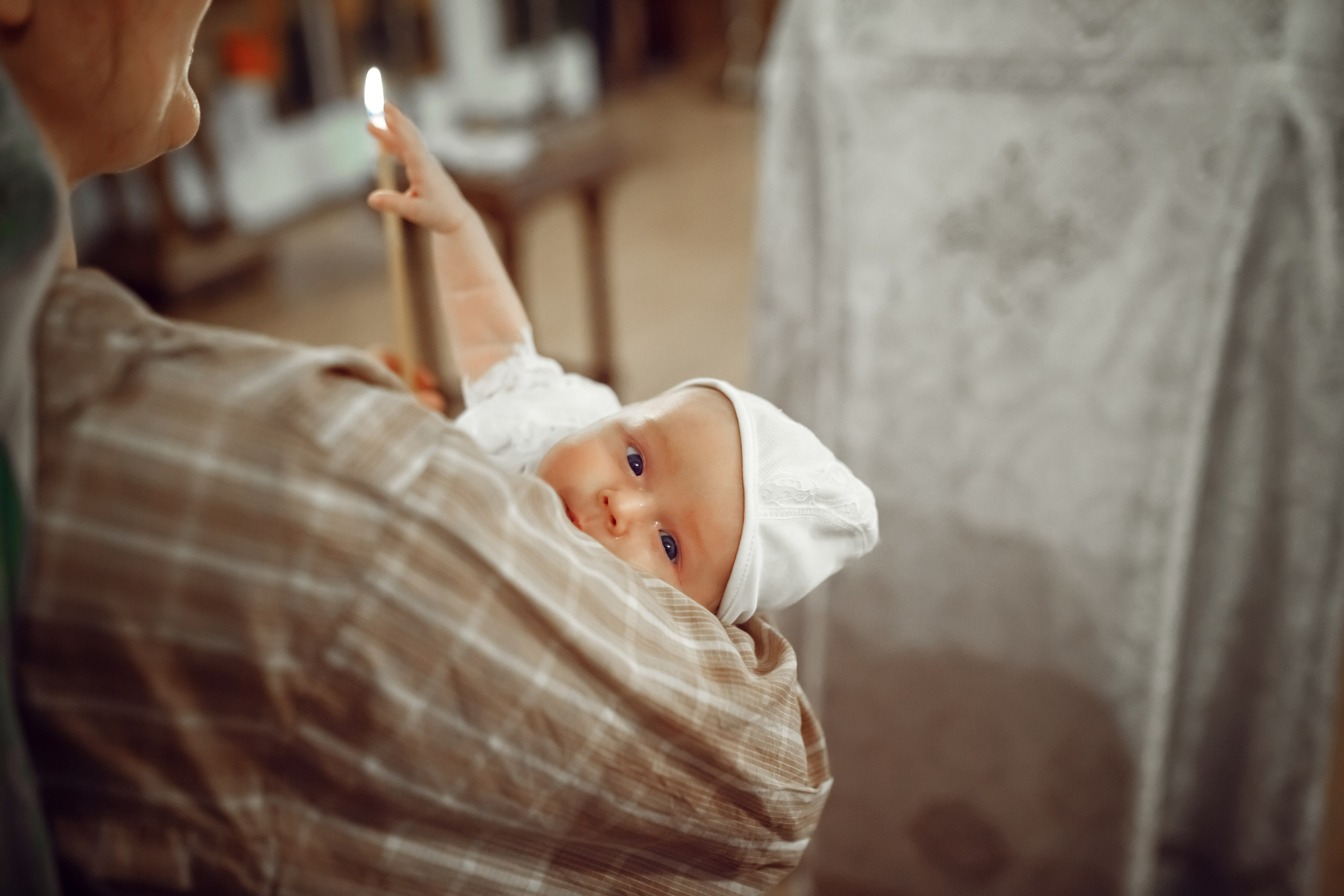 Крещение Александры. Фотограф на Крещение, семейный фотограф в Москве