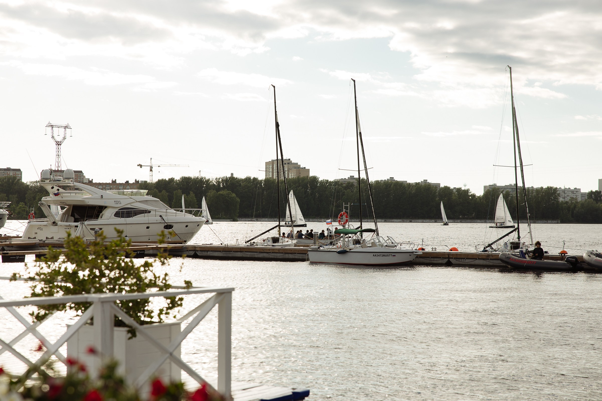 Выставка яхт и катеров. Ryal Yacht Club. Фотограф в Москве