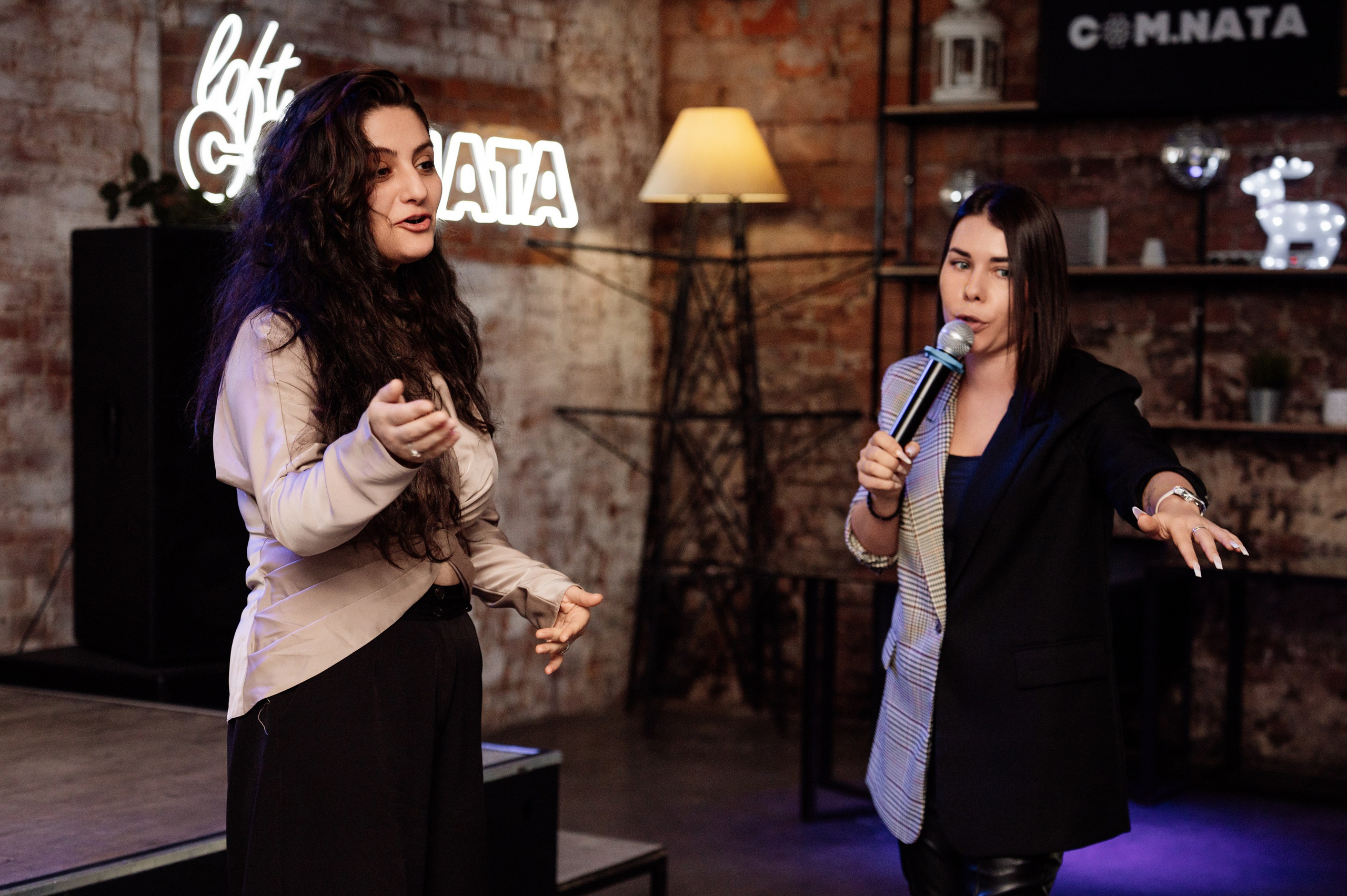 Шоу-игра в лофте Com.Nata. Мария Плетинская фотограф в Санкт-Петербурге