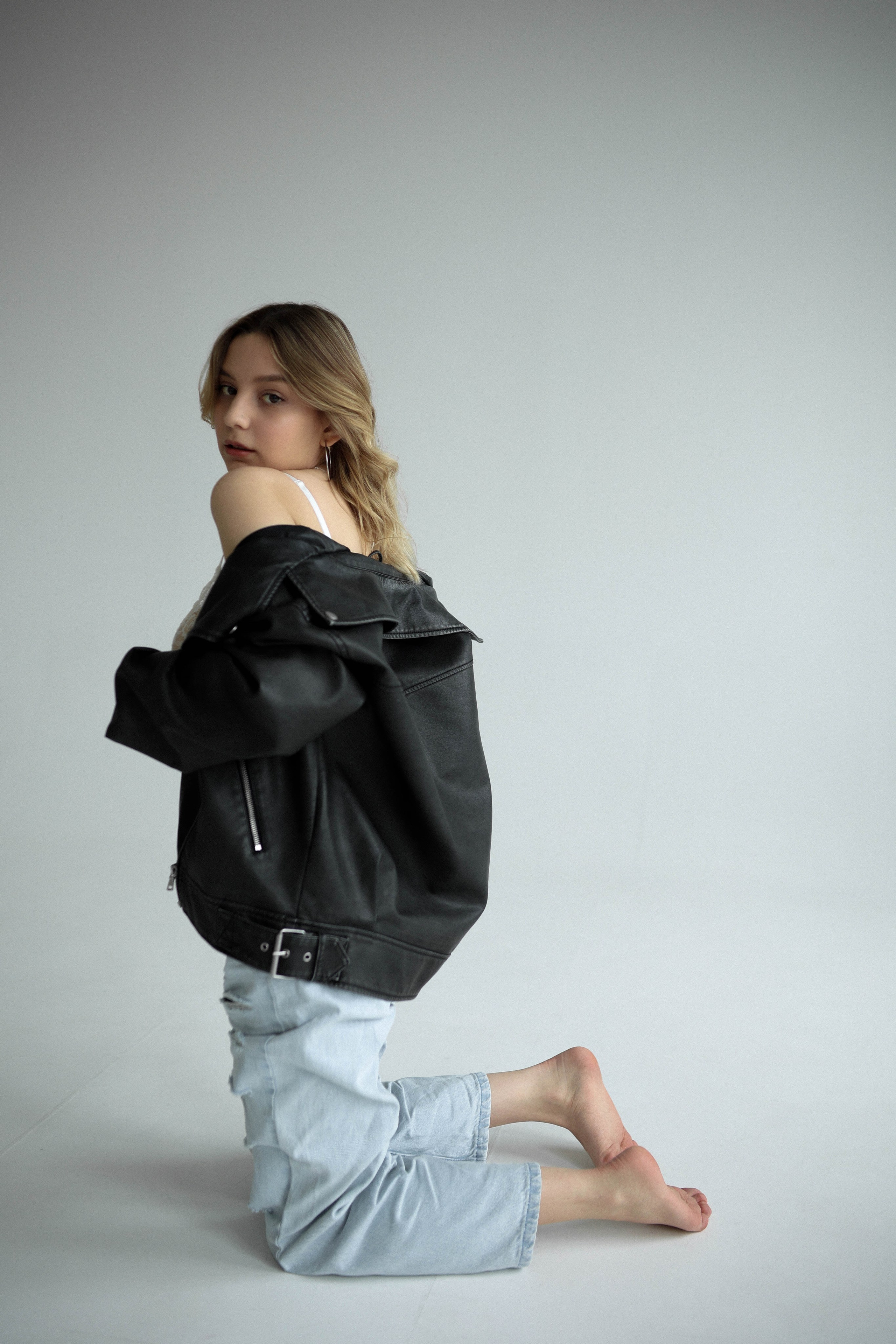 Фотосъемка для Юли в студии. Фотограф Самара Лена Мандарин