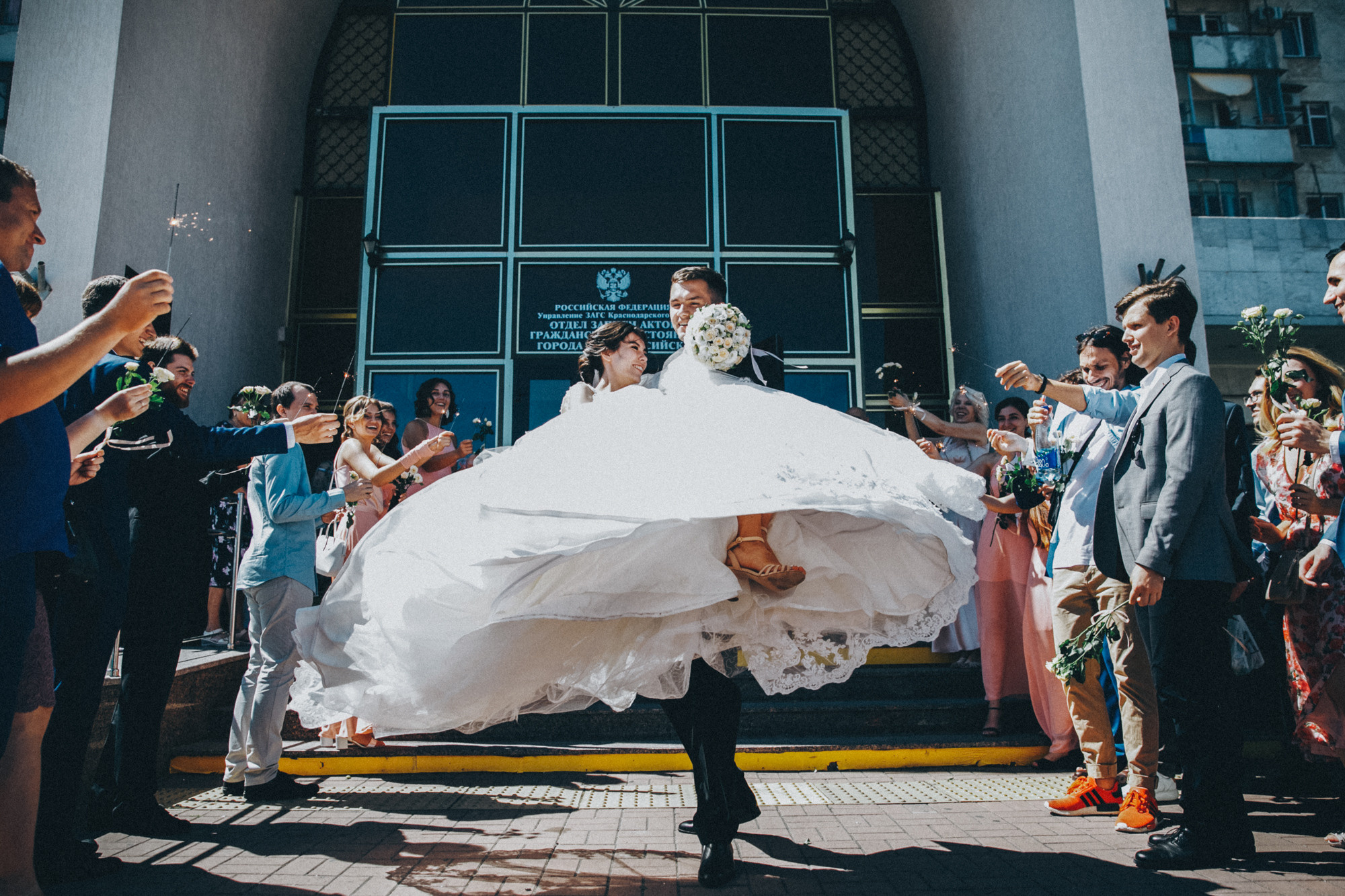 Wedding at the sea. Фотограф Максим Маркелов
