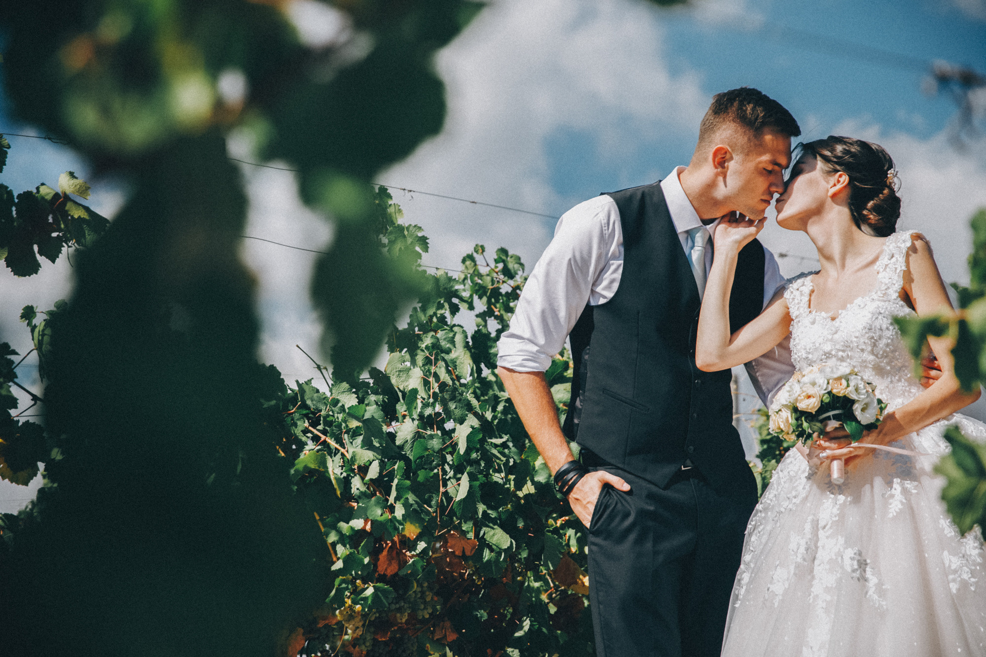Wedding at the sea. Фотограф Максим Маркелов