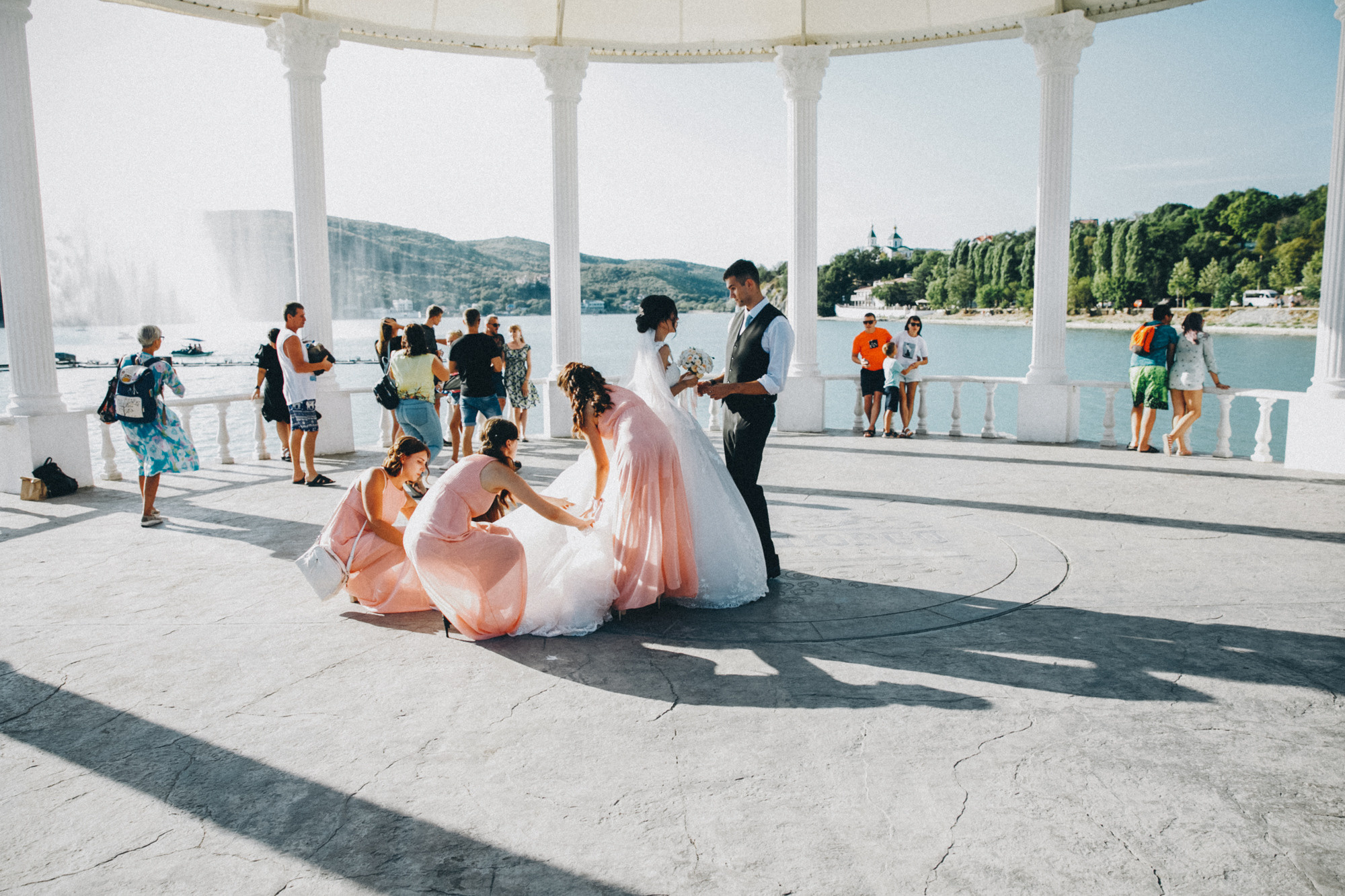 Wedding at the sea. Фотограф Максим Маркелов