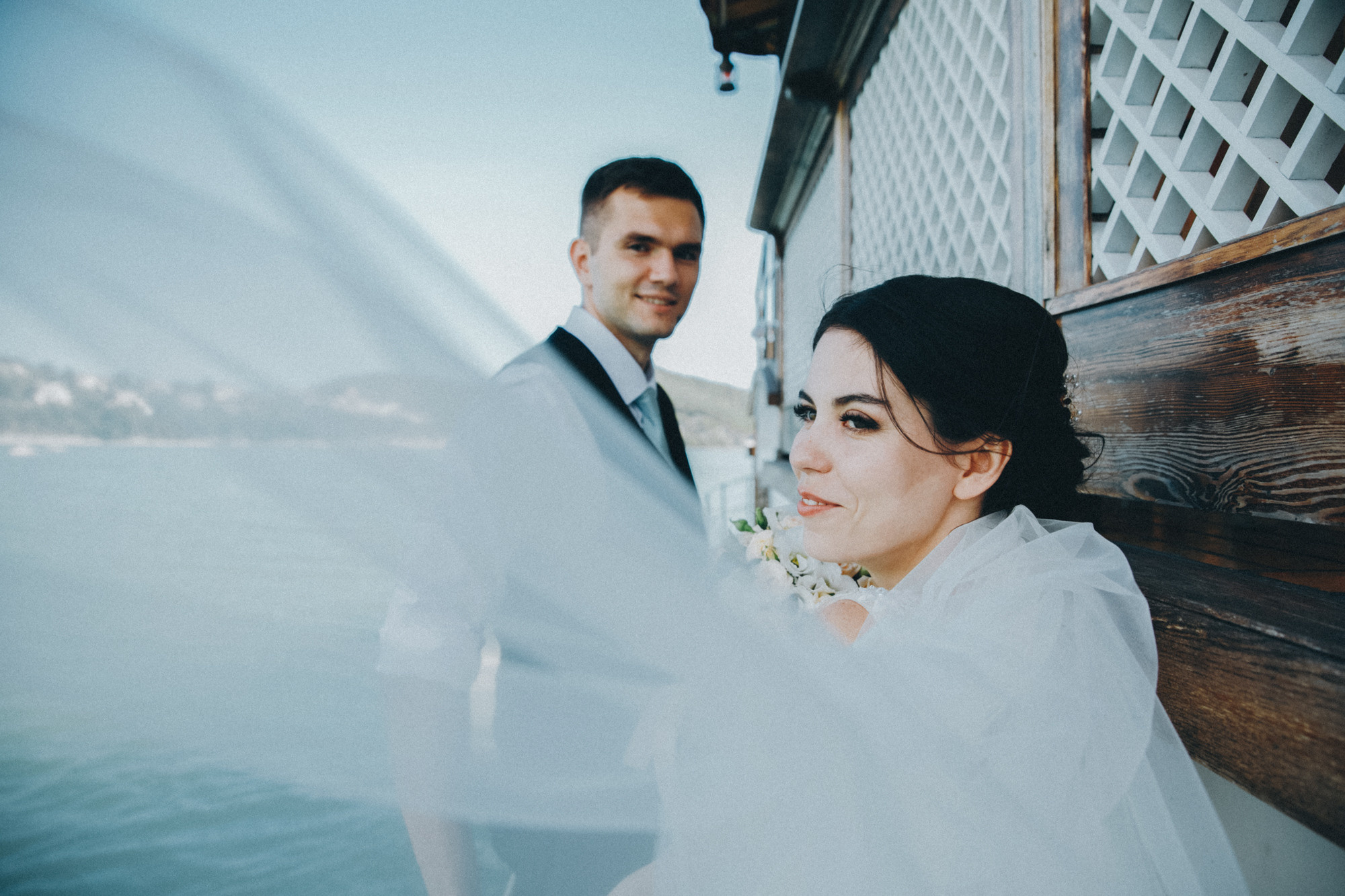 Wedding at the sea. Фотограф Максим Маркелов