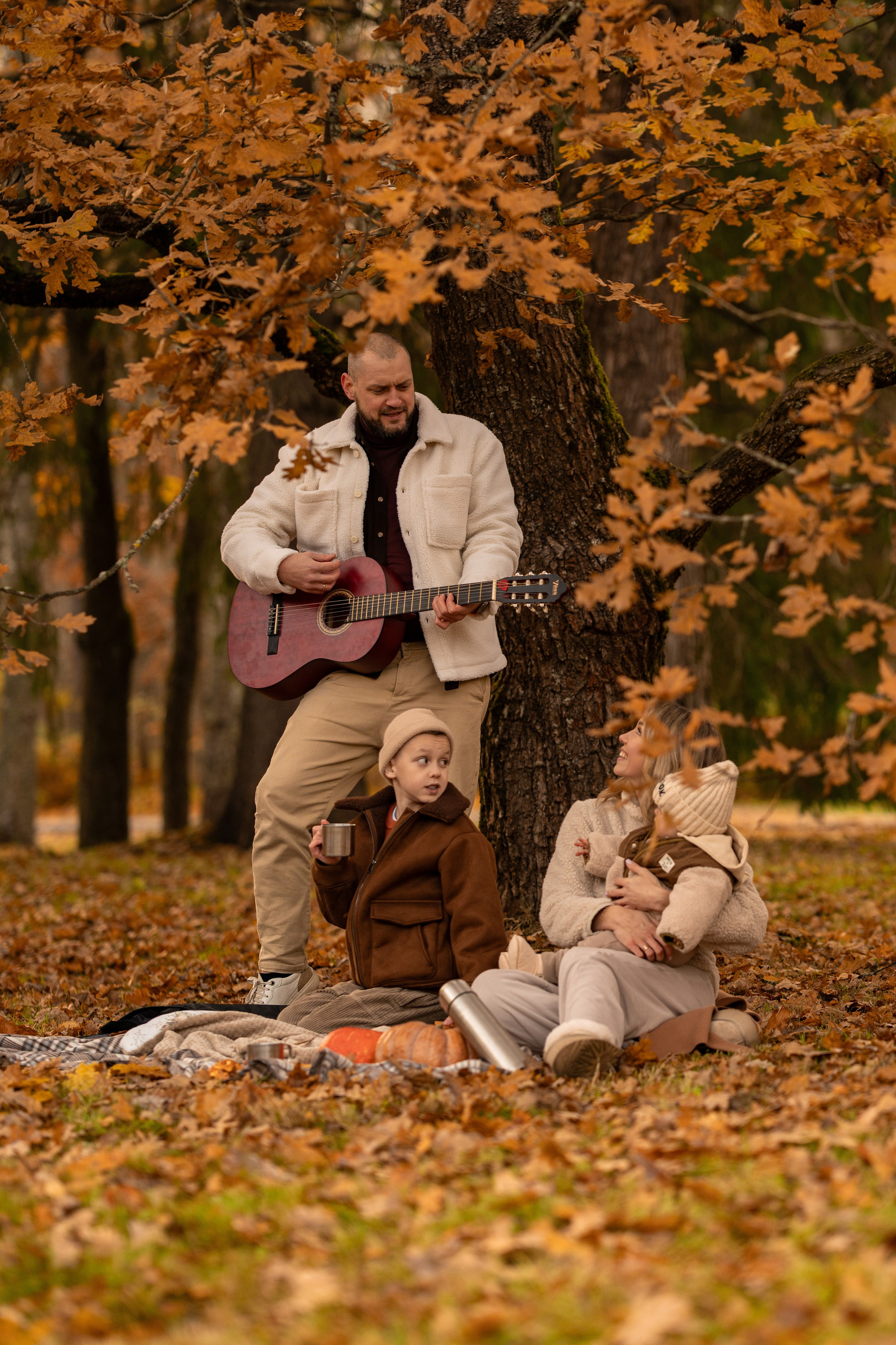 Осенняя теплая история в Зеленогорске. Семейный и портретный фотограф в Санкт-Петербурге Татьяна Гримоть