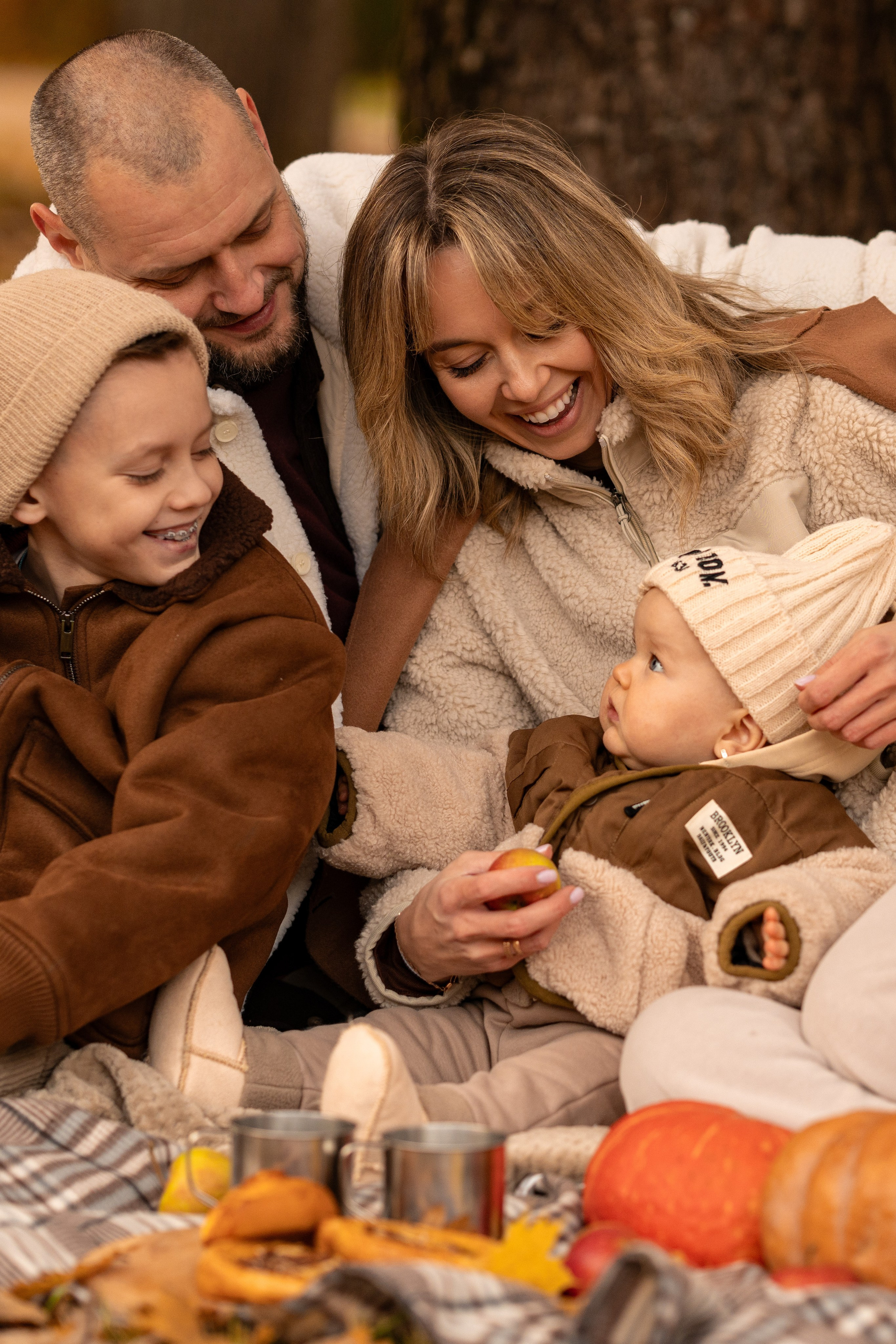 Осенняя теплая история в Зеленогорске. Семейный и портретный фотограф в Санкт-Петербурге Татьяна Гримоть