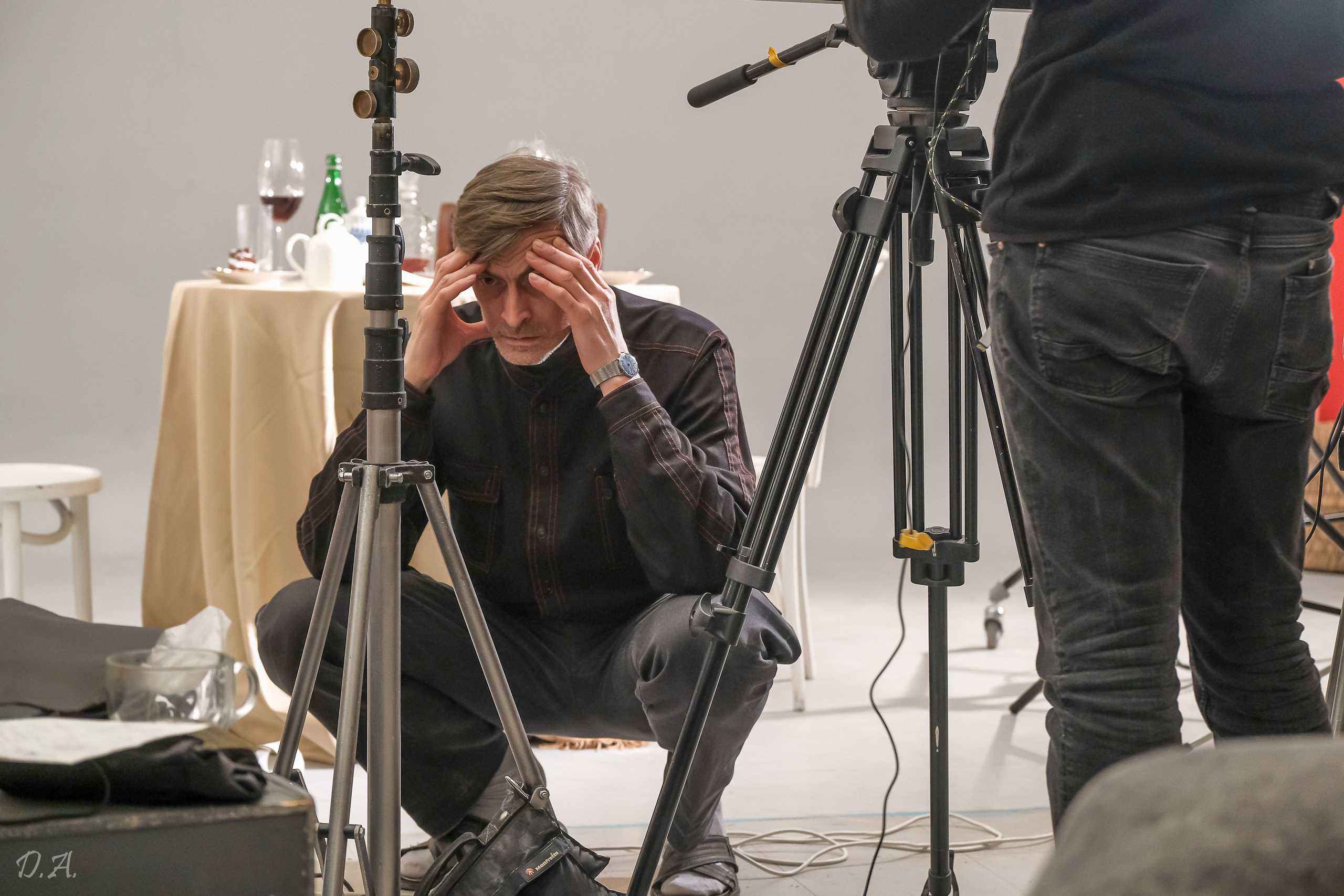 Короткий метр «Подарок». Реж. Серж Самойлов. Бэкстейдж. Фотограф Дмитрий Алексеев