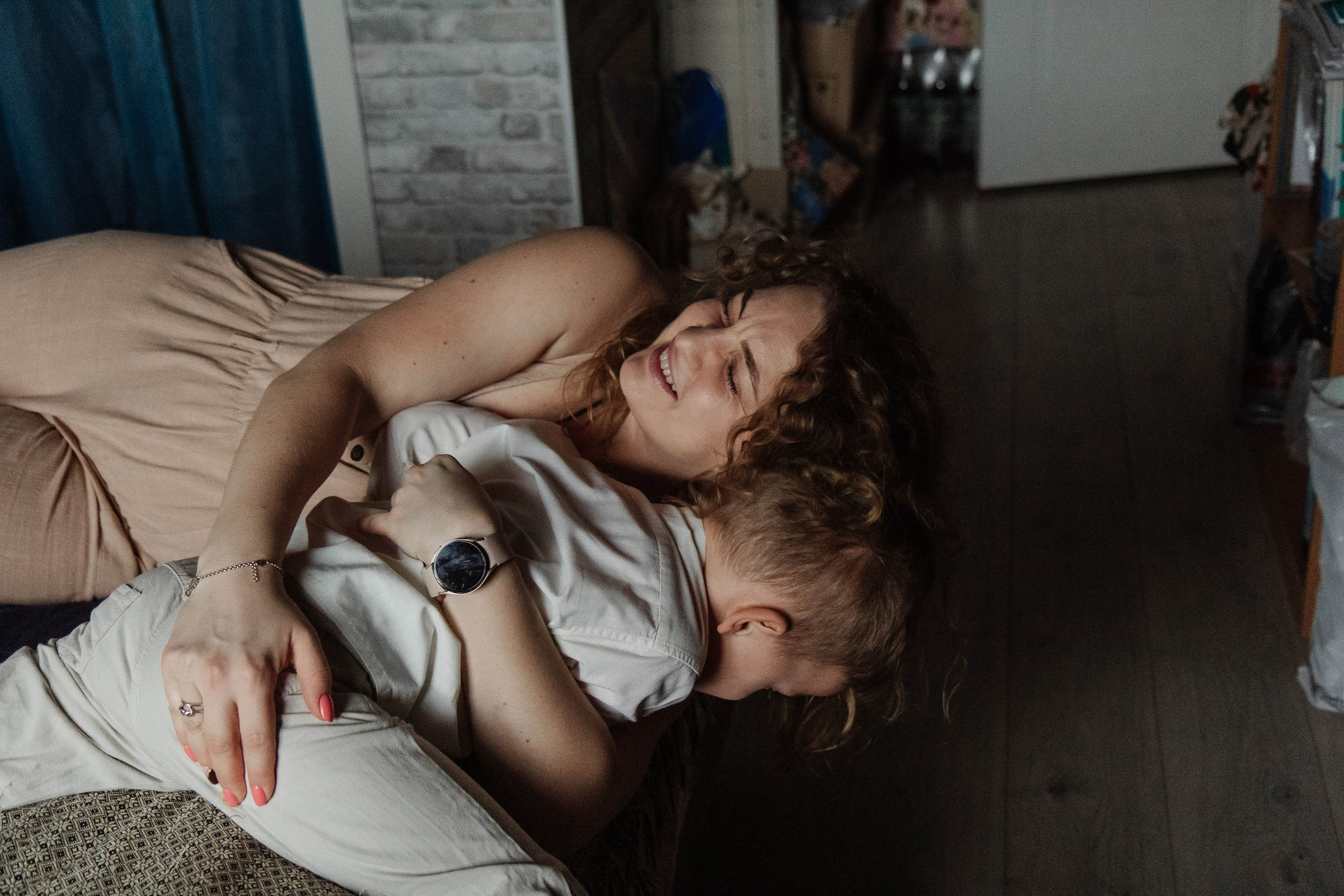 Домашняя фотосессия многодетной семьи. Семейный фотограф в Томске Максимова Екатерина