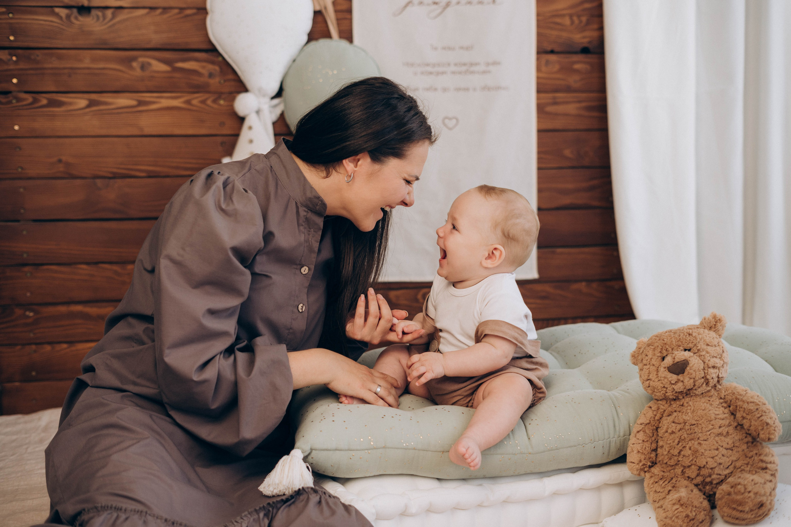 Детская фотосессия для Савелия 8 месяцев. Семейный фотограф СПб Анастасия Василь. Фотосессия на годик