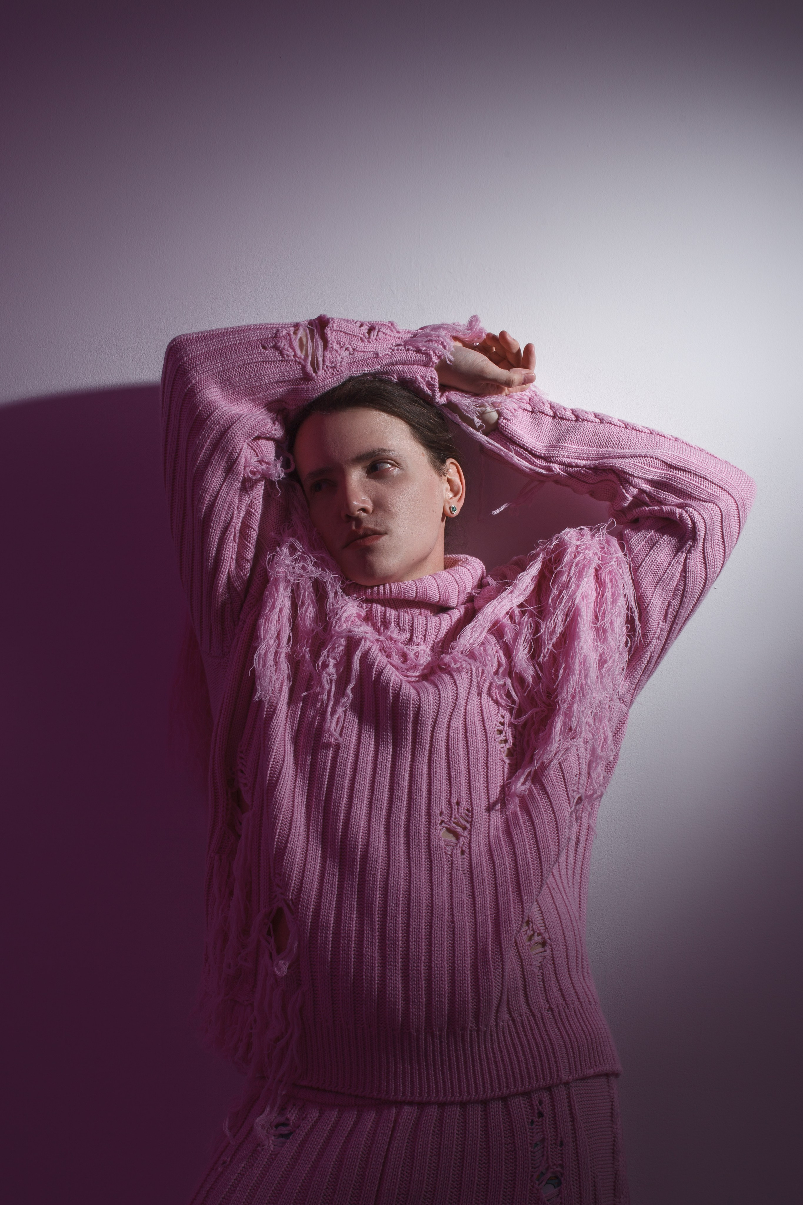 Имиджевая съемка в студии для модели