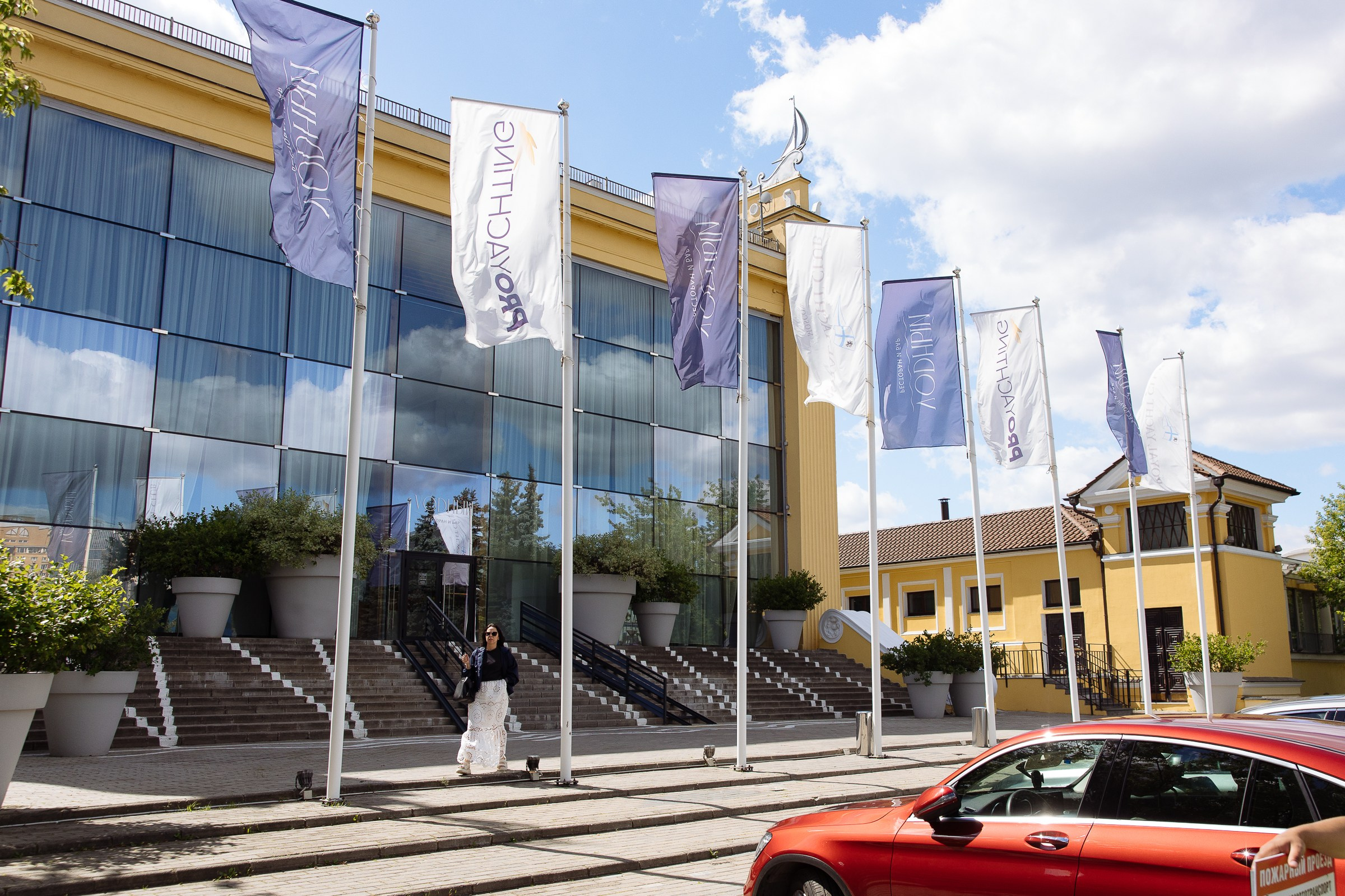 Выставка яхт и катеров. Ryal Yacht Club. Фотограф в Москве