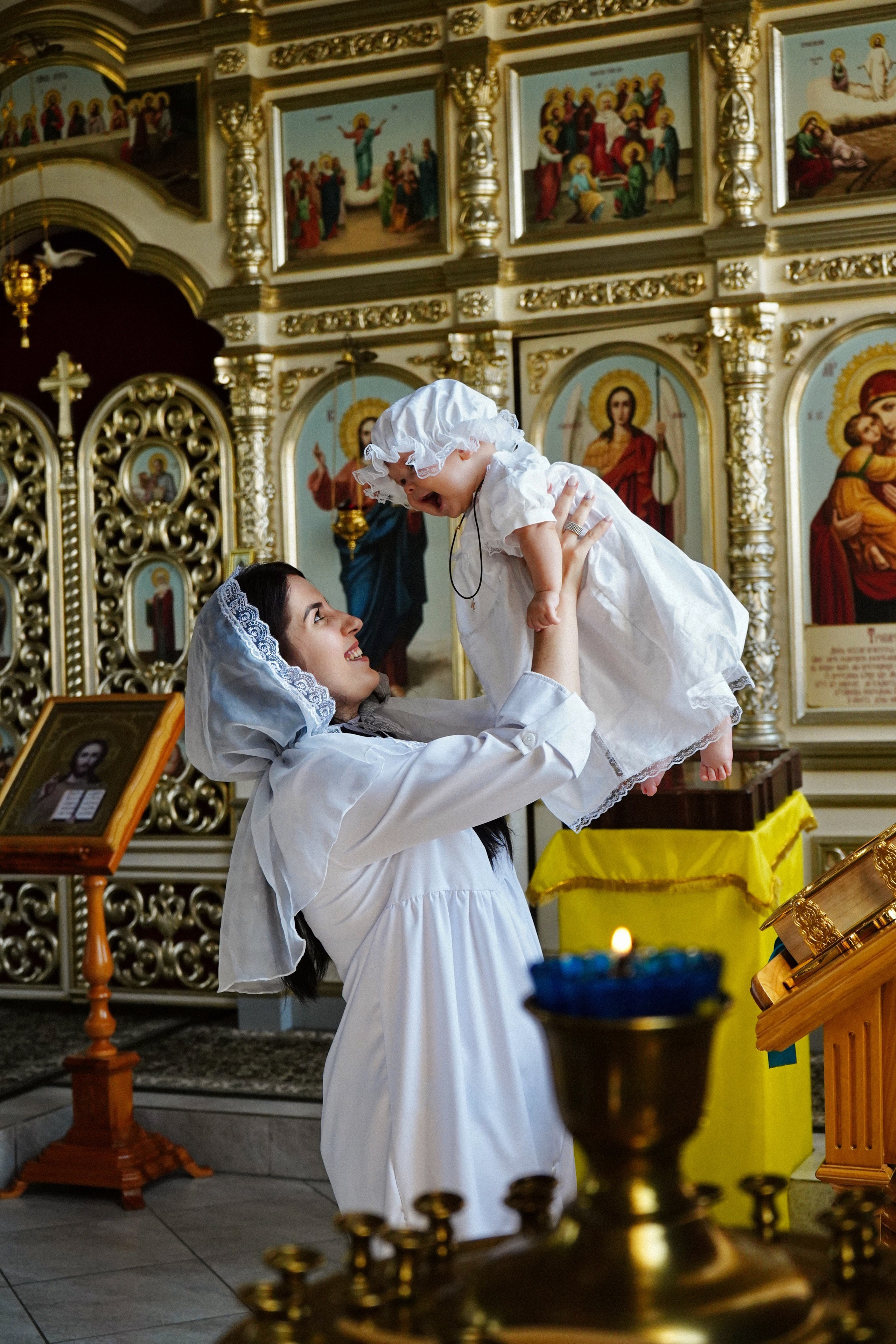 Таинство крещения Аксиньи