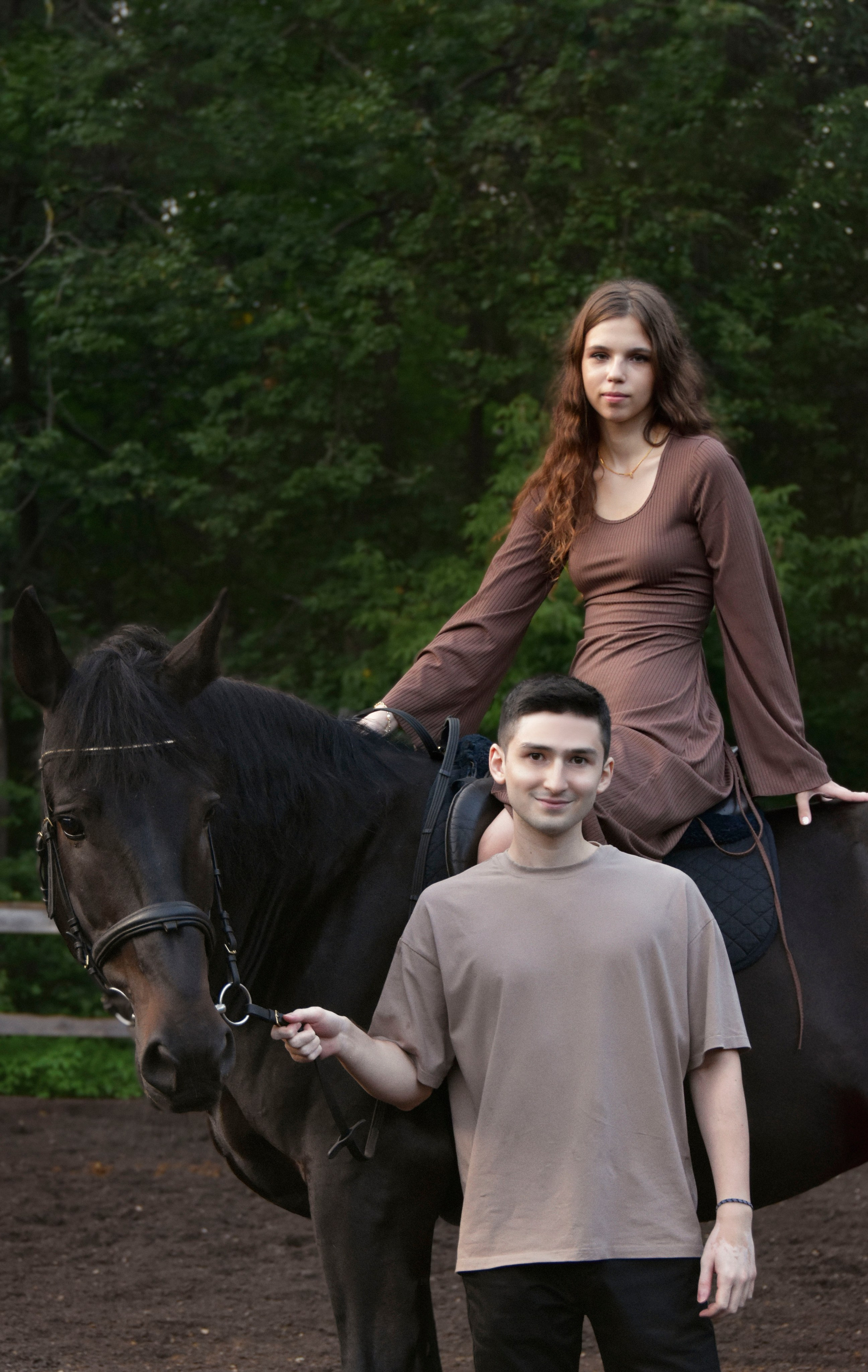 Мария и Аслан. Конный фотограф Москва