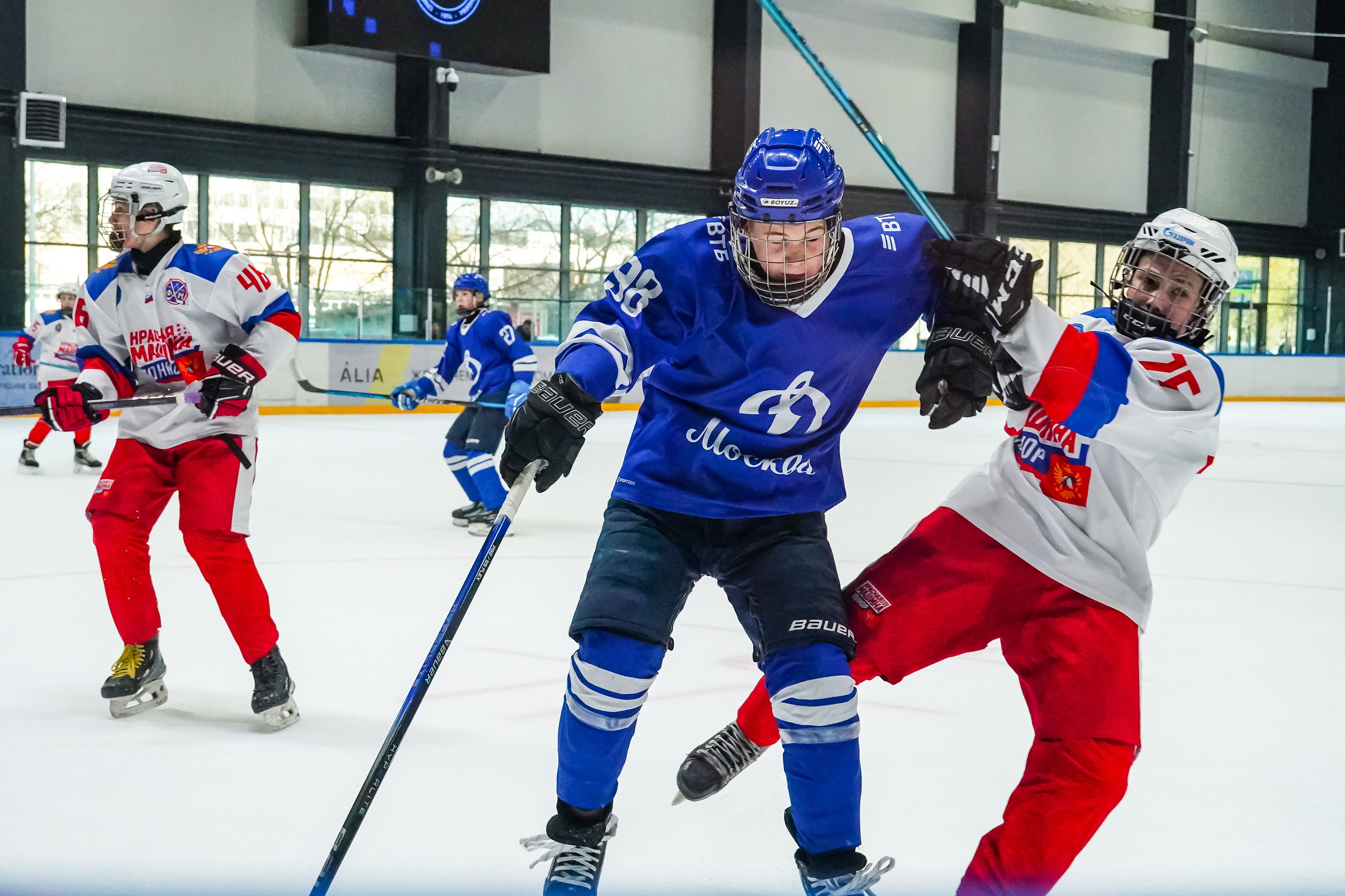 Красная Машина Юниор — Динамо. Спортивный фотограф | Москва