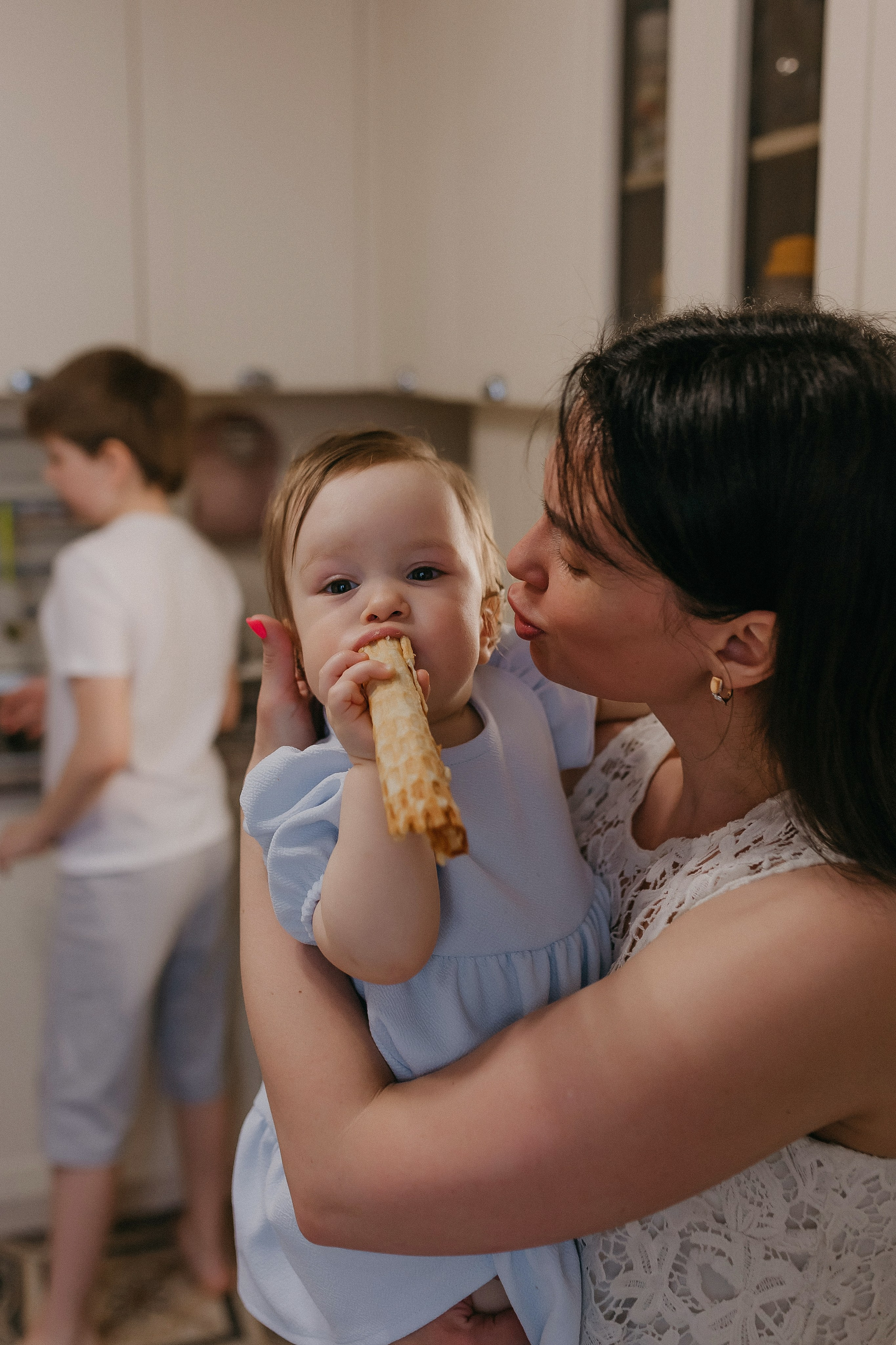 Вкусный завтрак. Семейный фотограф в Сургуте
