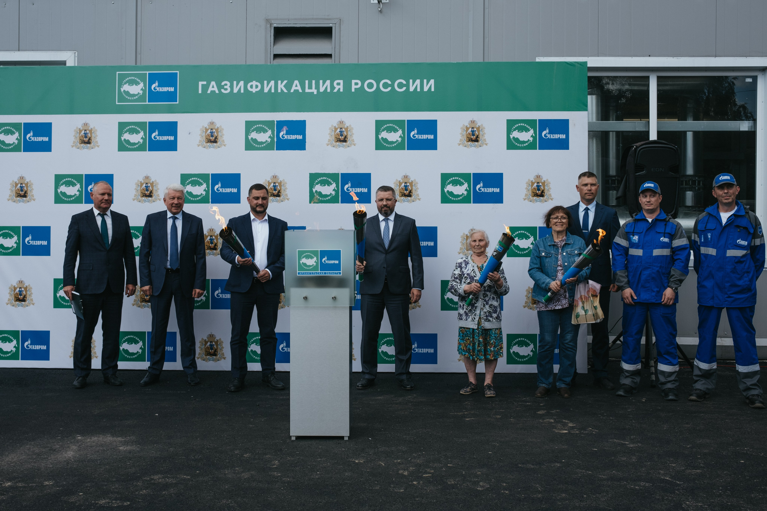 Открытие 3 газовых котельных. Свадебный и репортажной фотограф Денис Ожигин в Краснодаре и Краснодарском крае