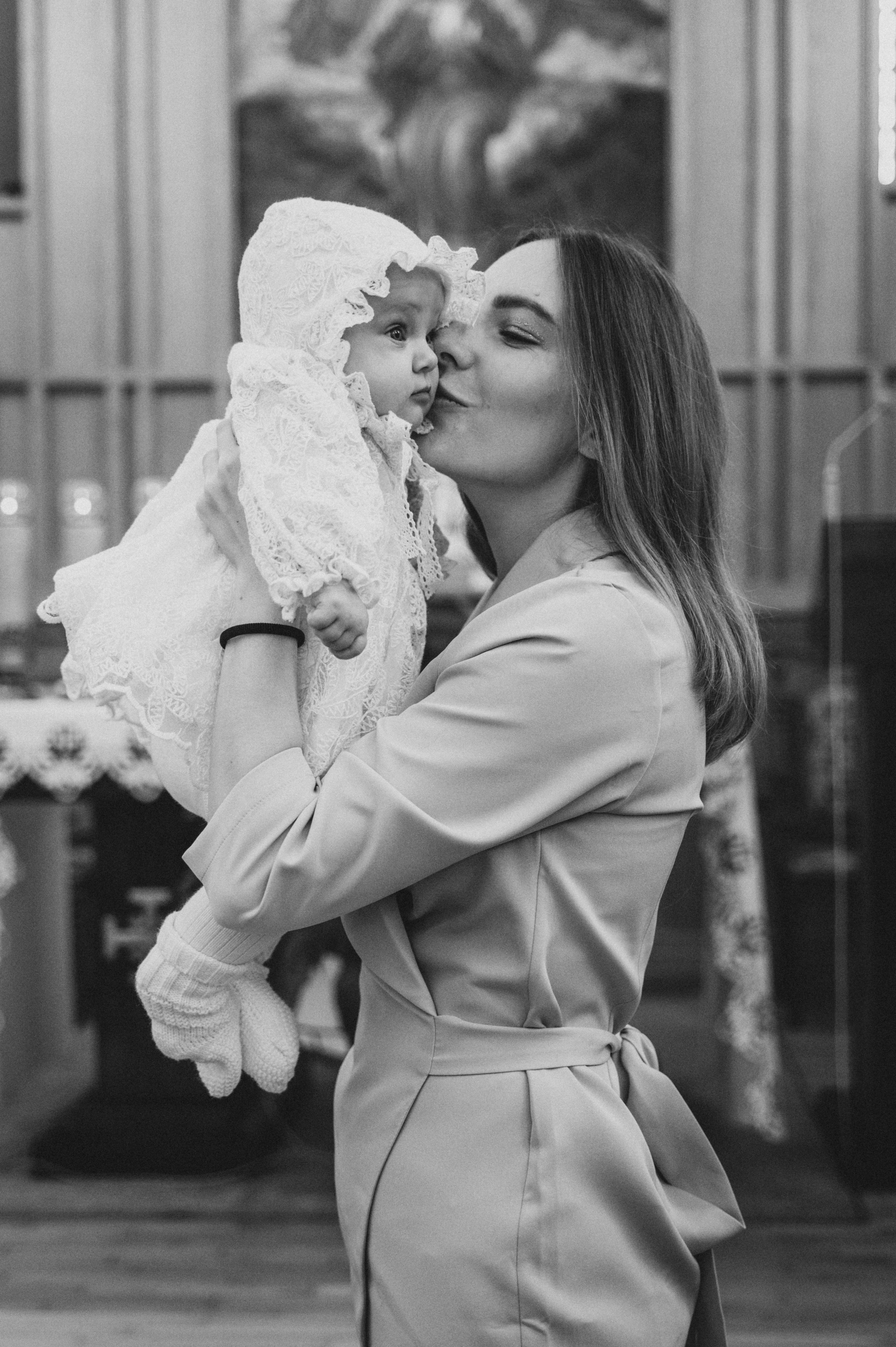 Крещение Эмили (Золотогорский костёл Пресвятой Троицы). Семейный фотограф в Минске Дарья Дреко