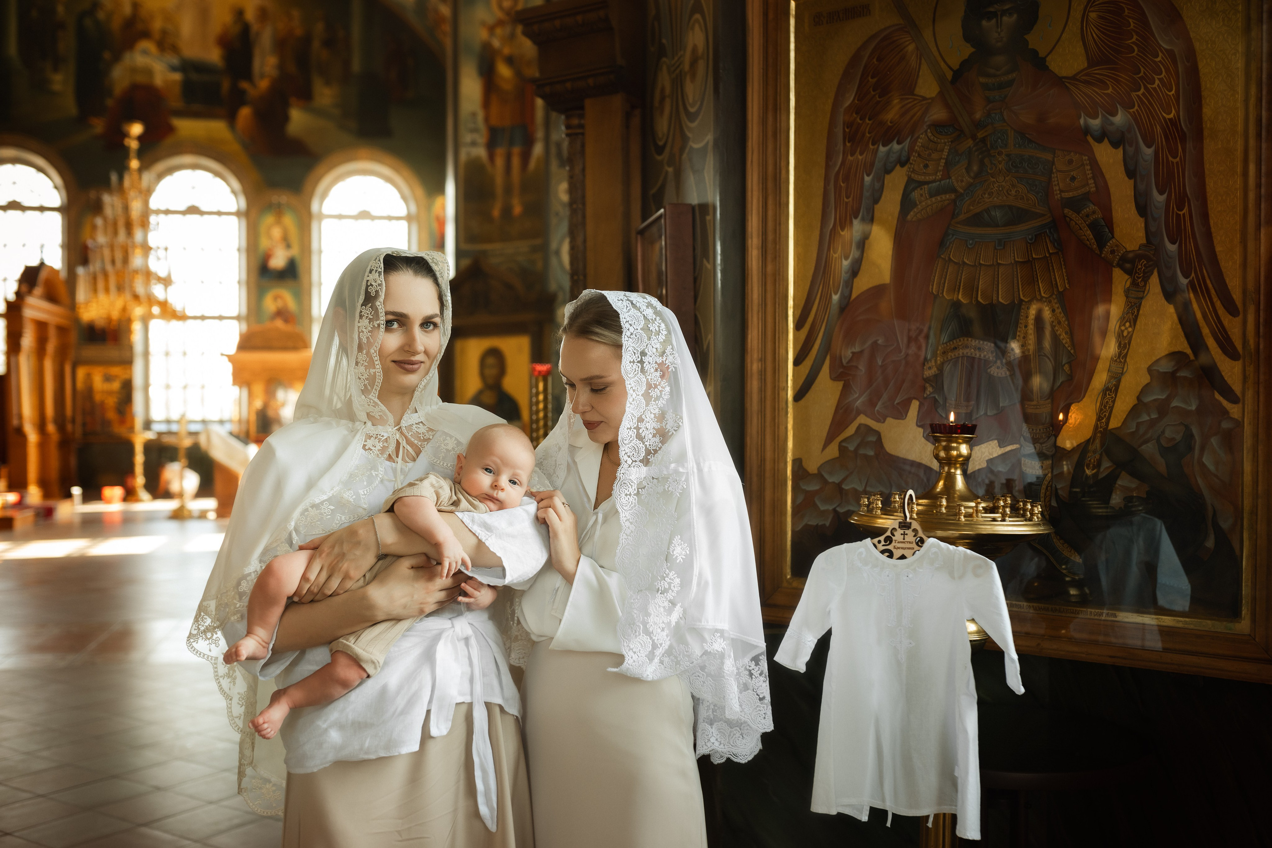 Таинство Крещения. Профессиональный семейный и церковный фотограф в Ростове-на-Дону