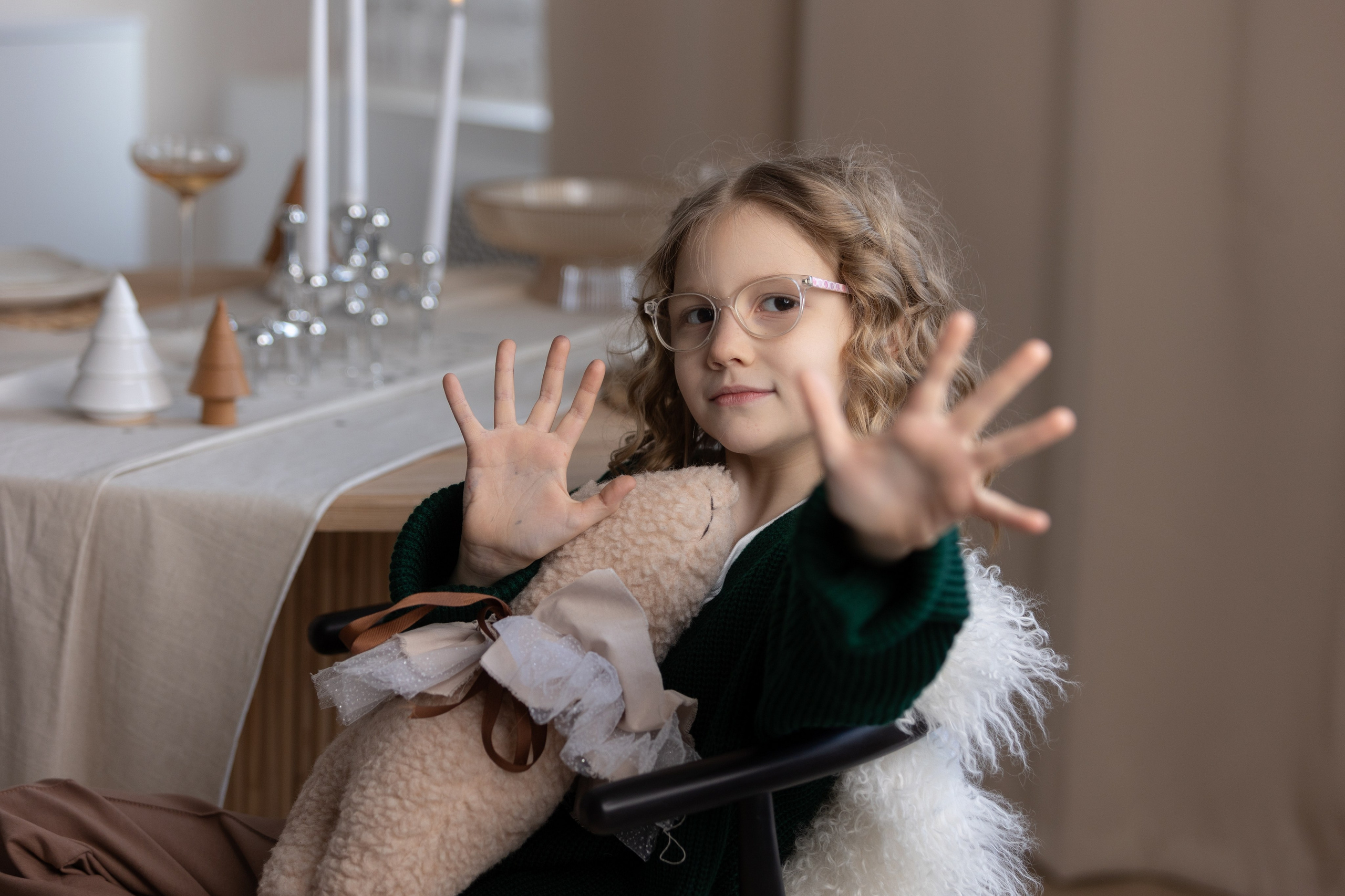 Новогодняя сьёмка в студиях. Фотограф в Астрахани Айлет Утегенова