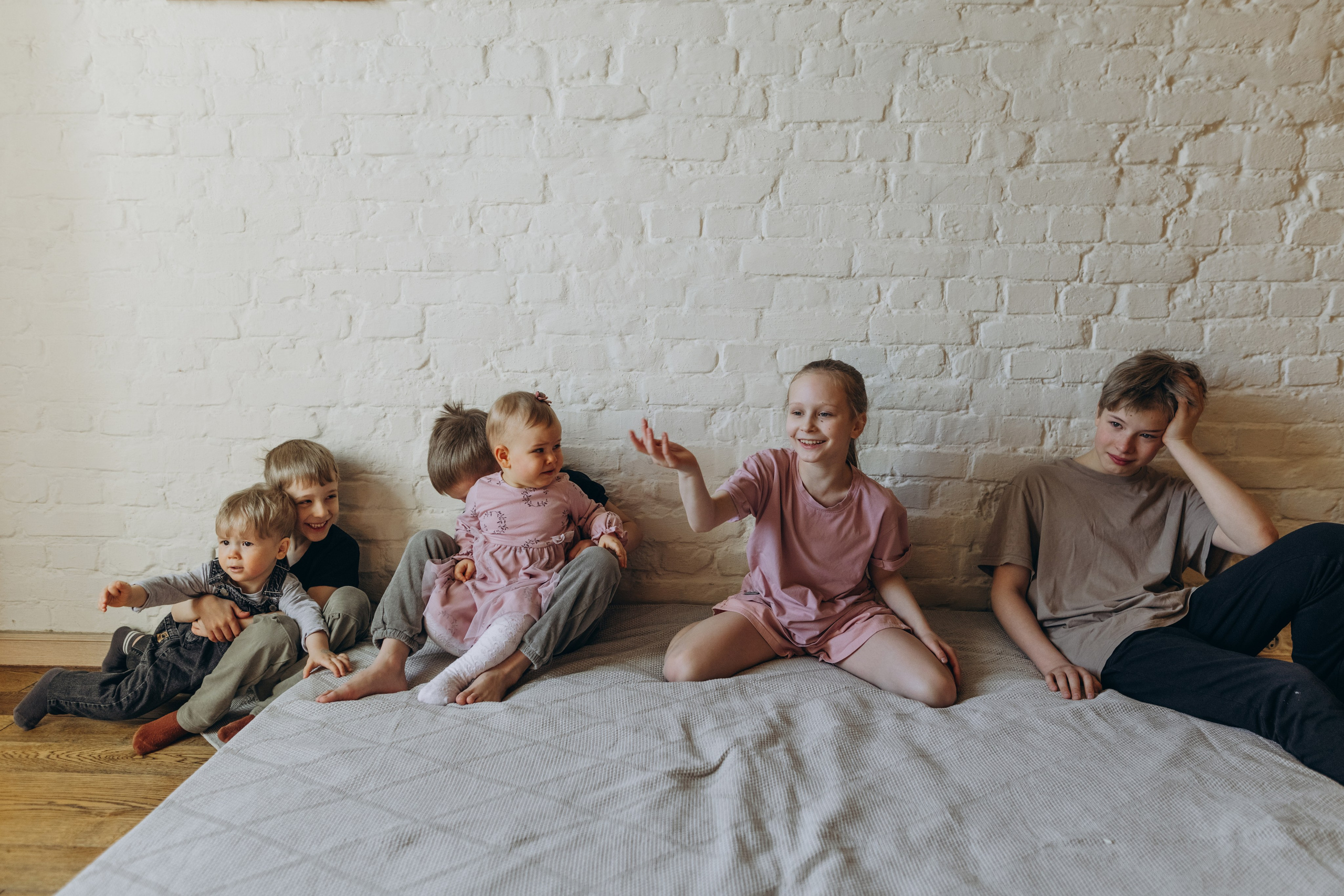 Сёстры — братья. Фотограф Людмила Оюн