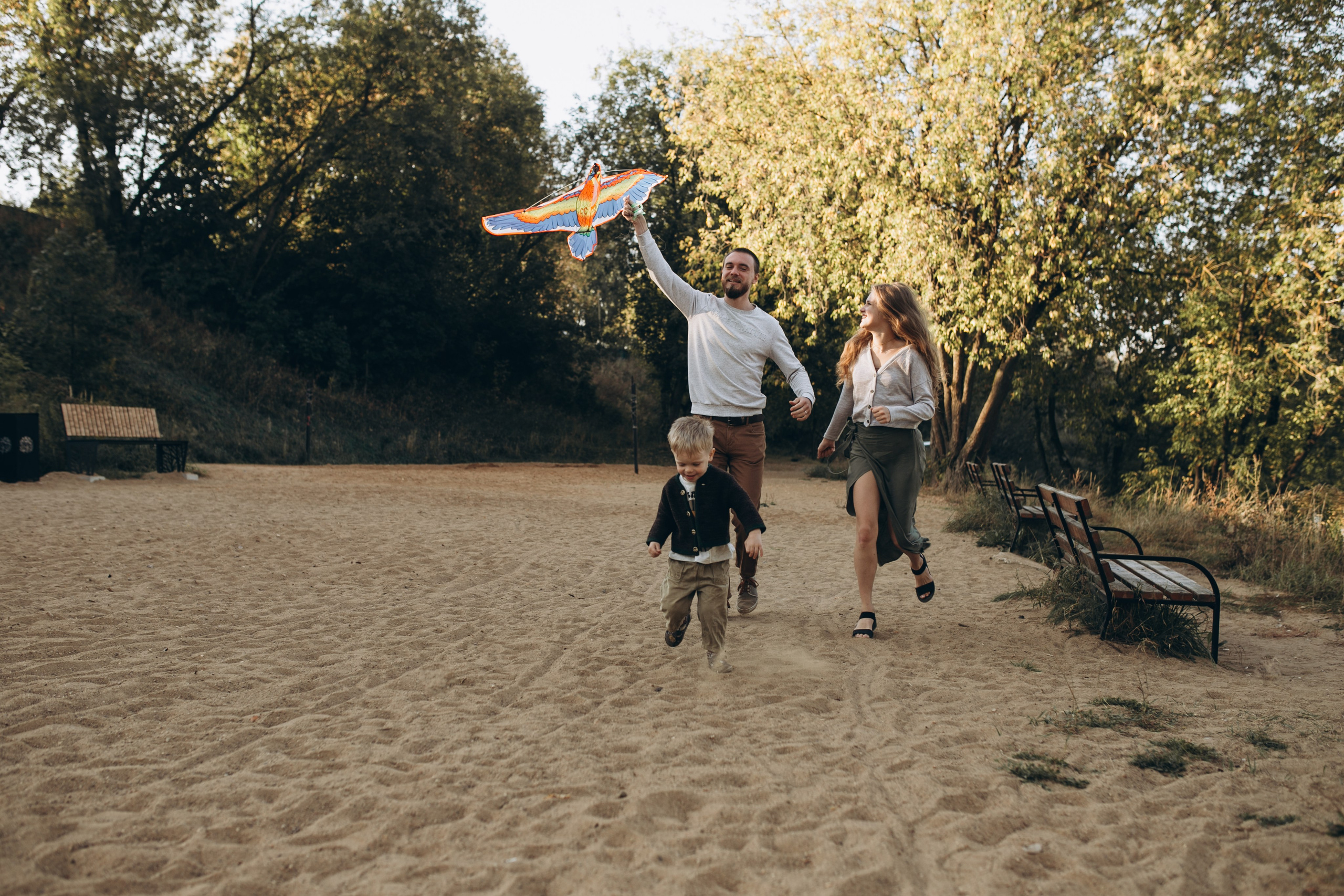 Ксюша, Женя и Артём. Фотограф Людмила Оюн