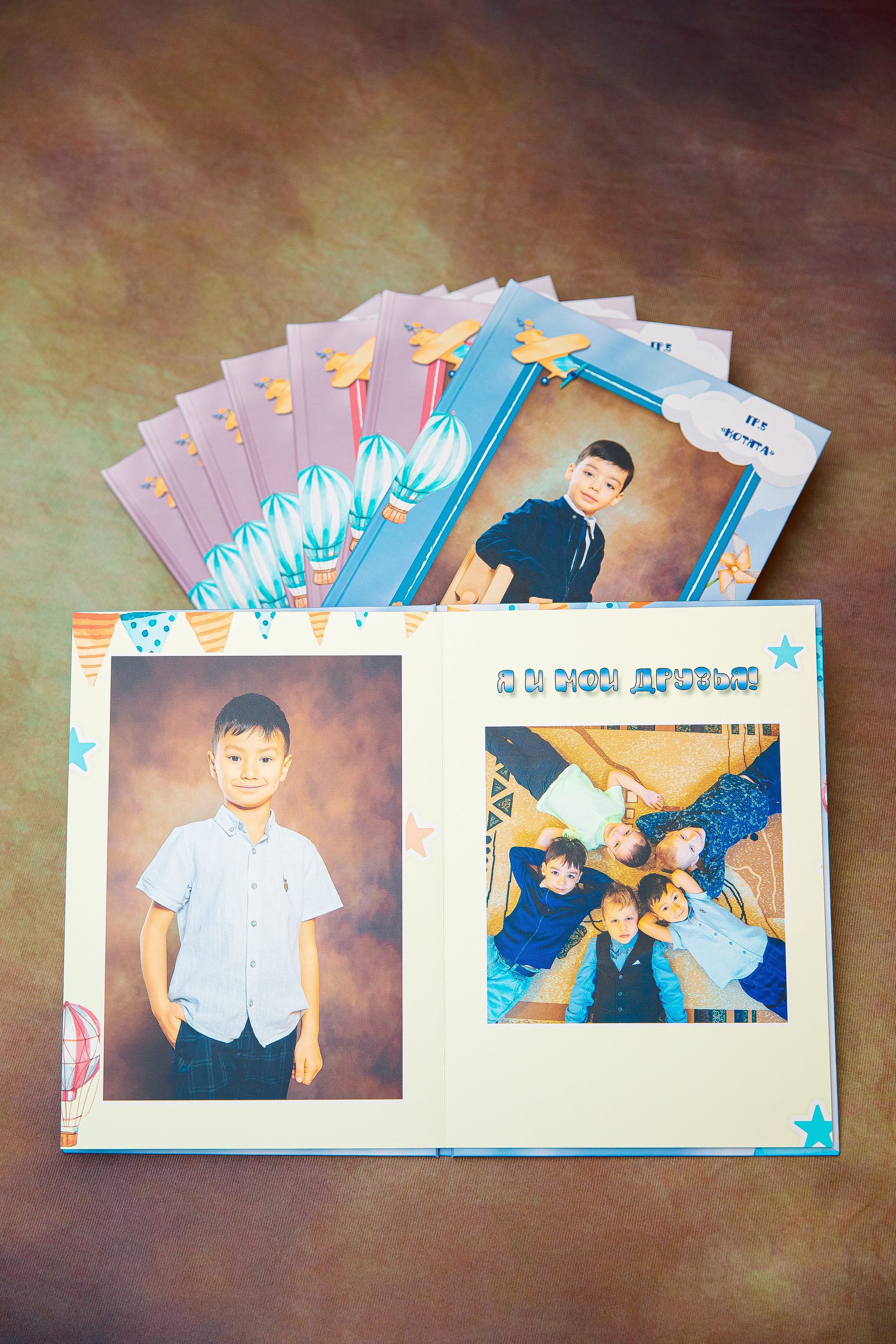 Выпускные альбомы_детский сад. Семейный и детский фотограф в Москве Тихонова Ксения