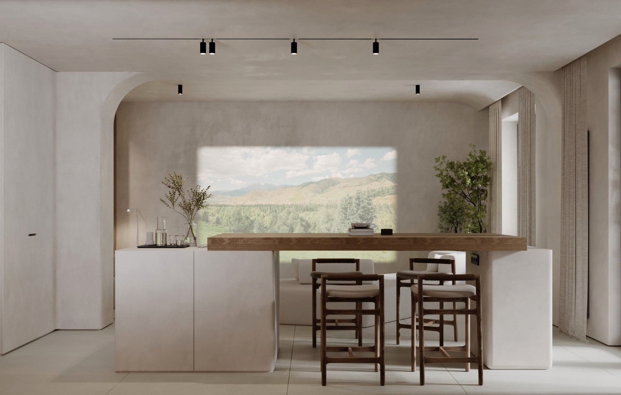 Дизайн-проект квартиры в Астрахани. Главная