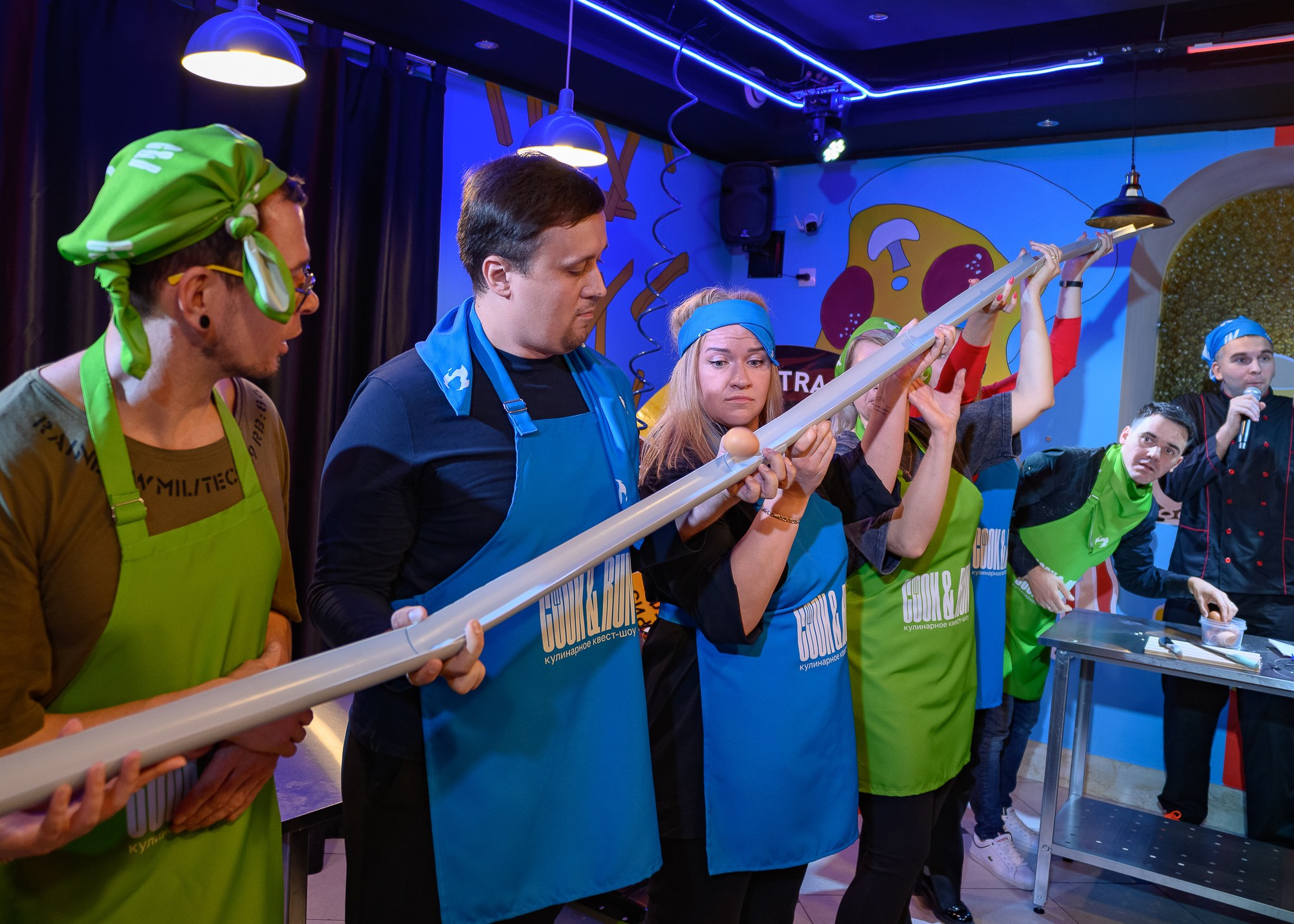 Кулинарный квест-шоу CooknRun. Фотограф Александр Данилов