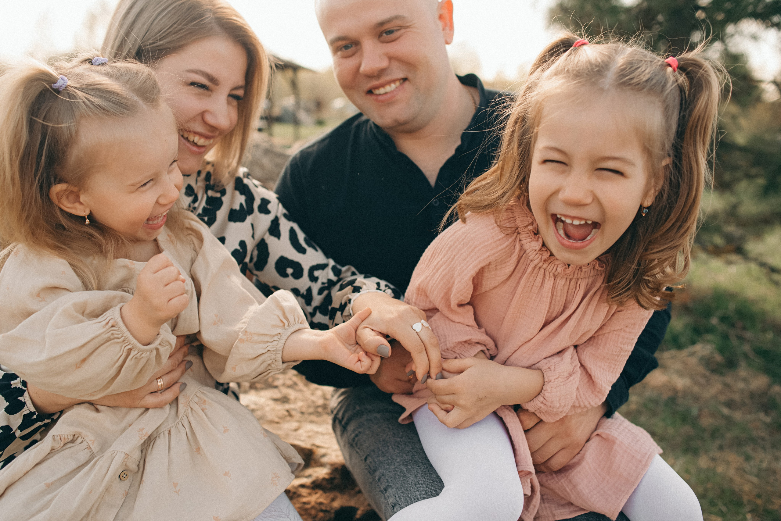 Семейная фотосессия на природе. Семейный и детский фотограф в Обнинске, Калуге, Москве