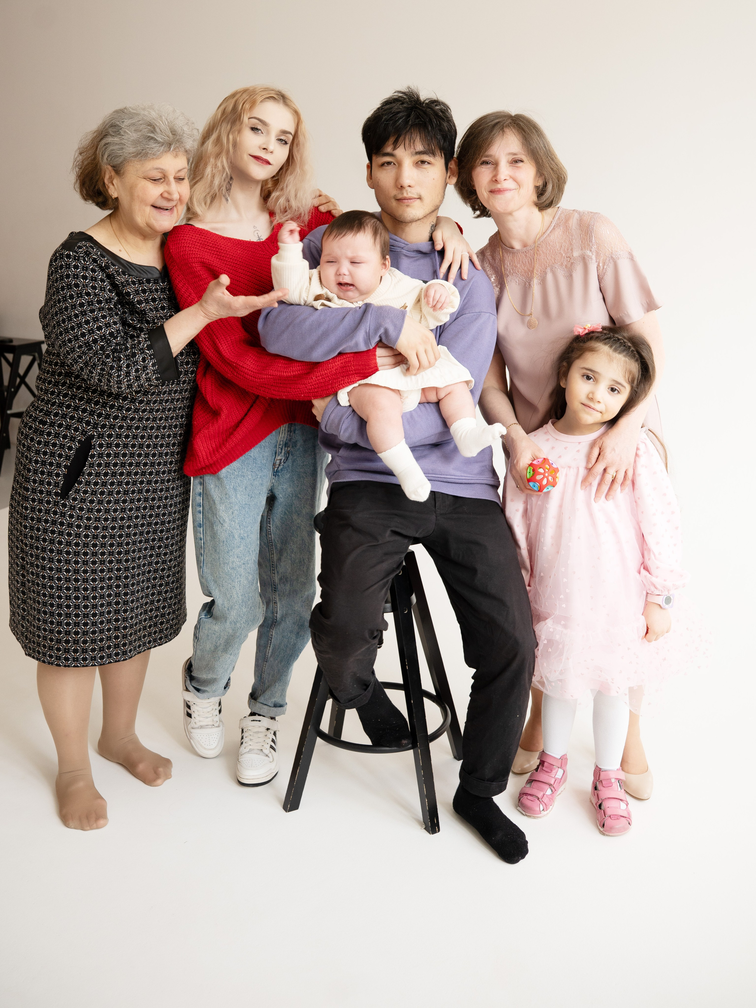 Семейная съёмка для Ольги. Студийный и портретный фотограф в САНКТ-ПЕТЕРБУРГЕИрина Махаон